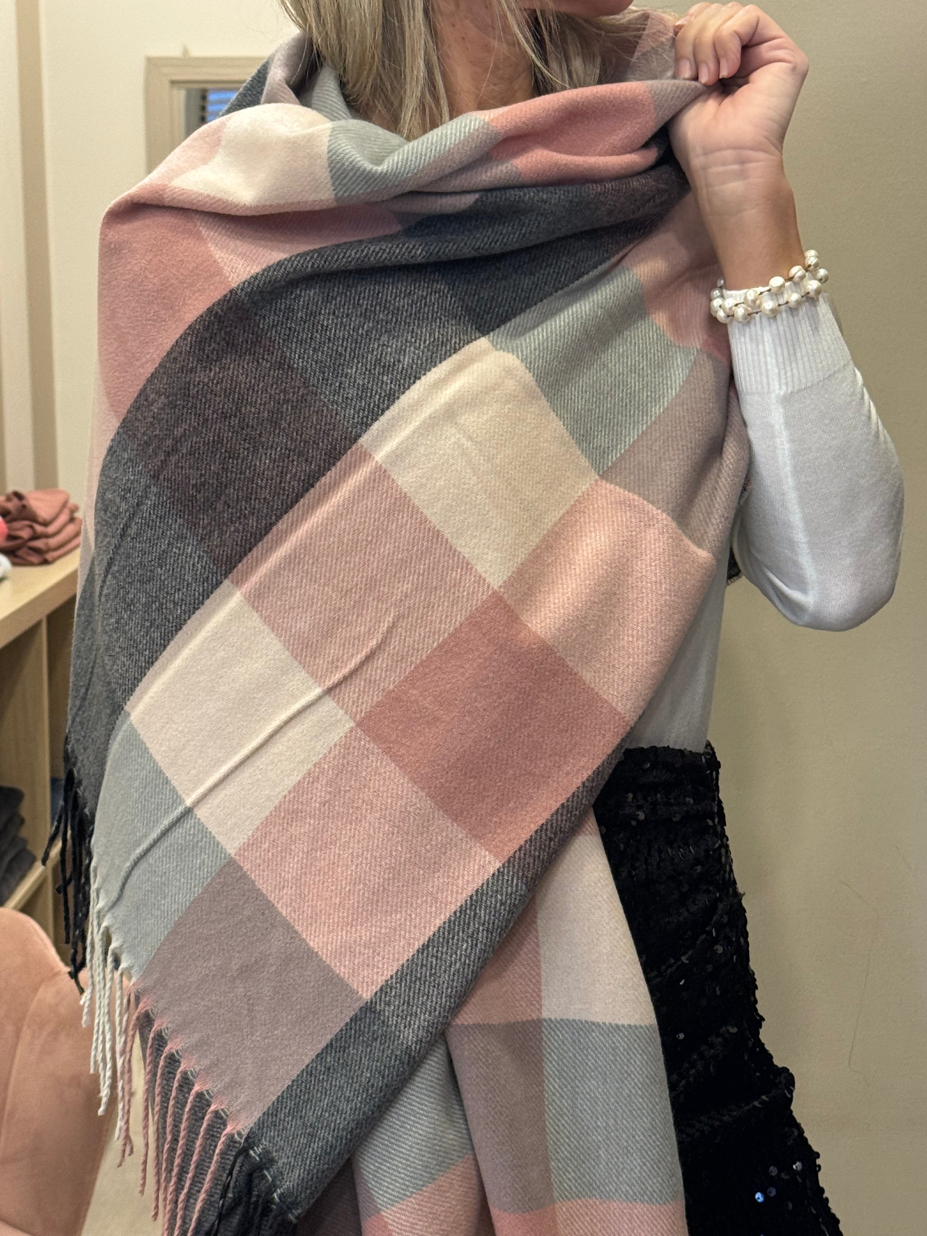 Sciarpa quadri adora