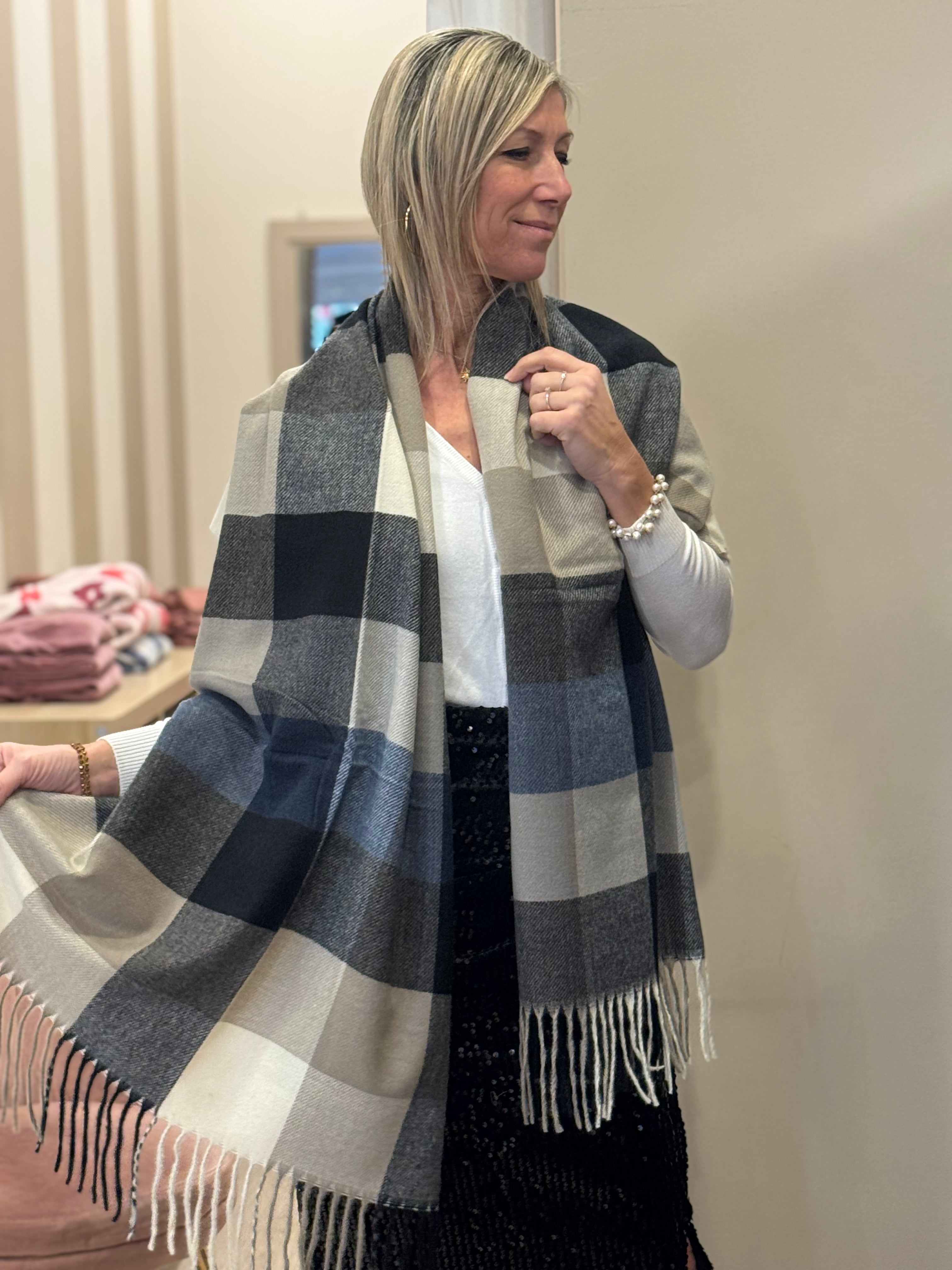 Sciarpa quadri adora