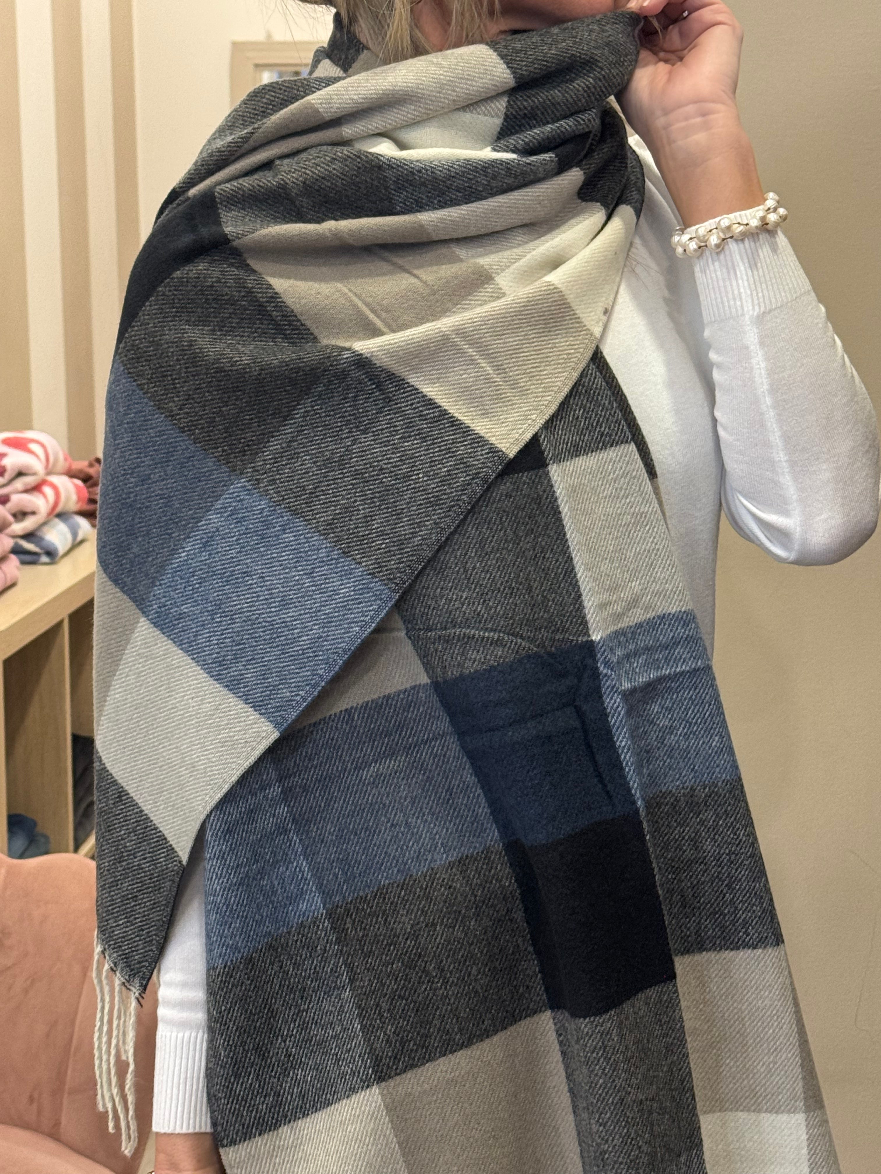 Sciarpa quadri adora