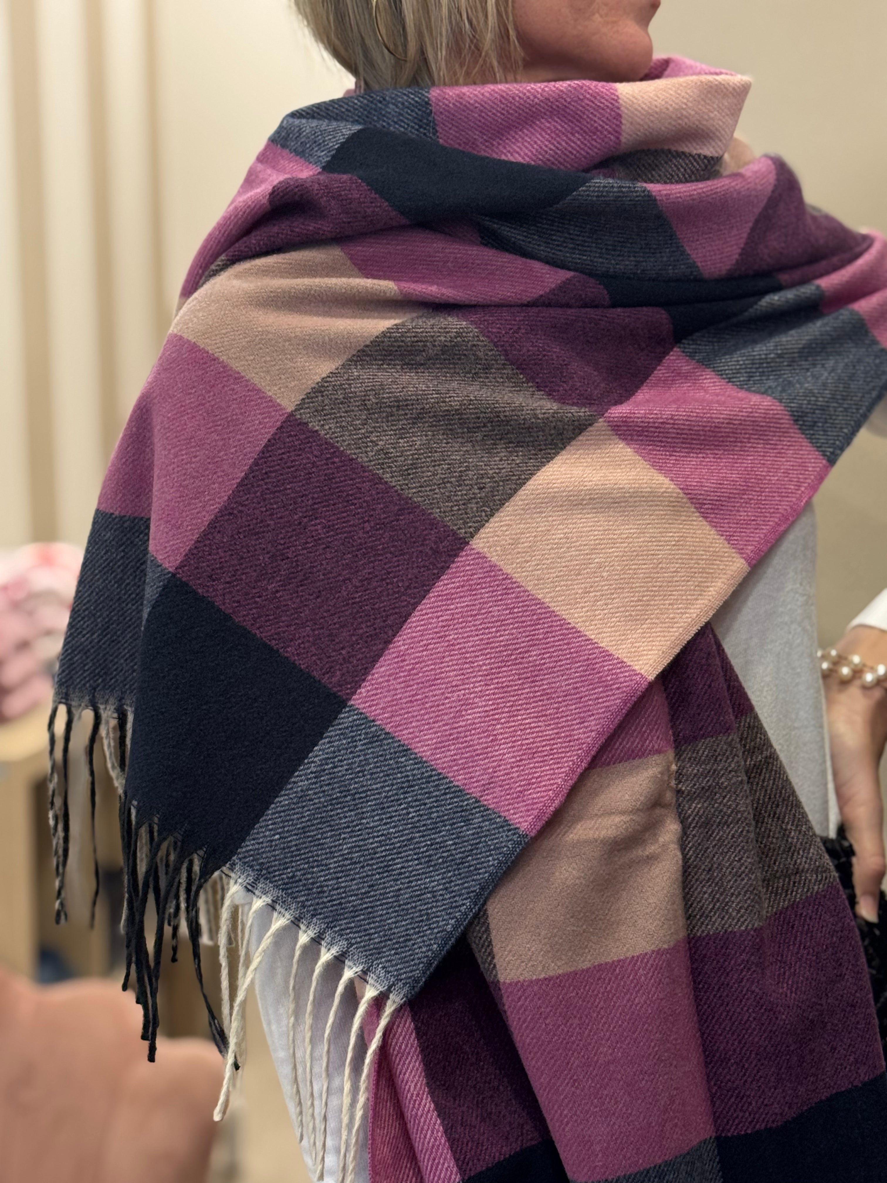 Sciarpa quadri adora