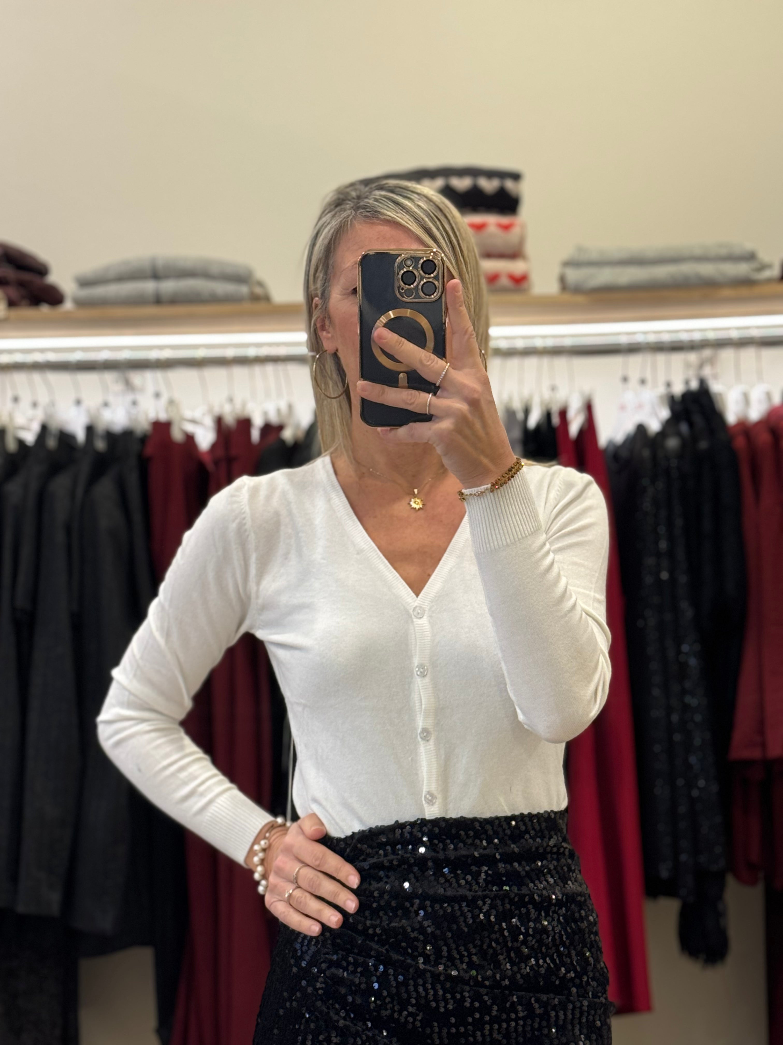 Cardigan viscosa adora