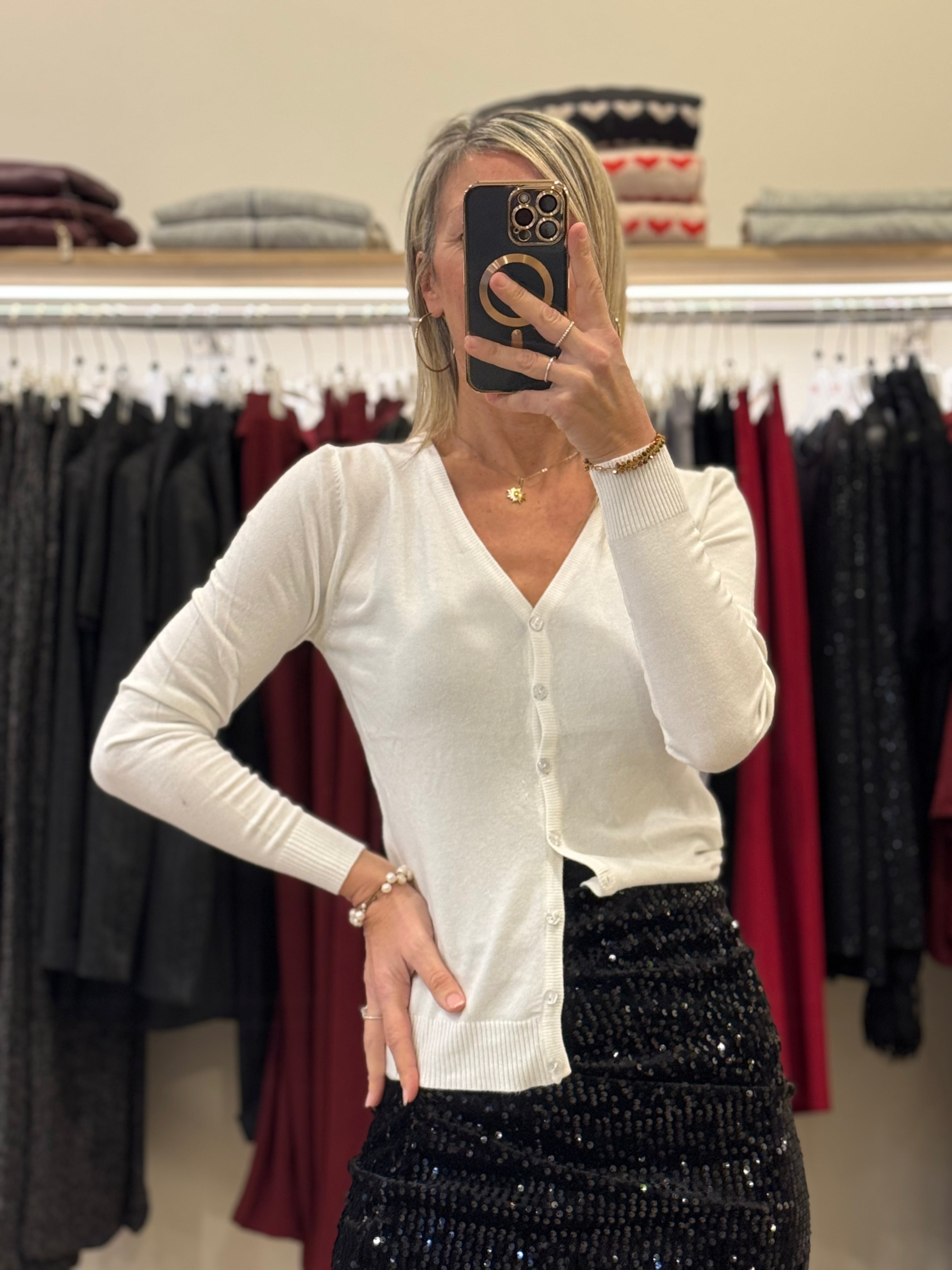 Cardigan viscosa adora