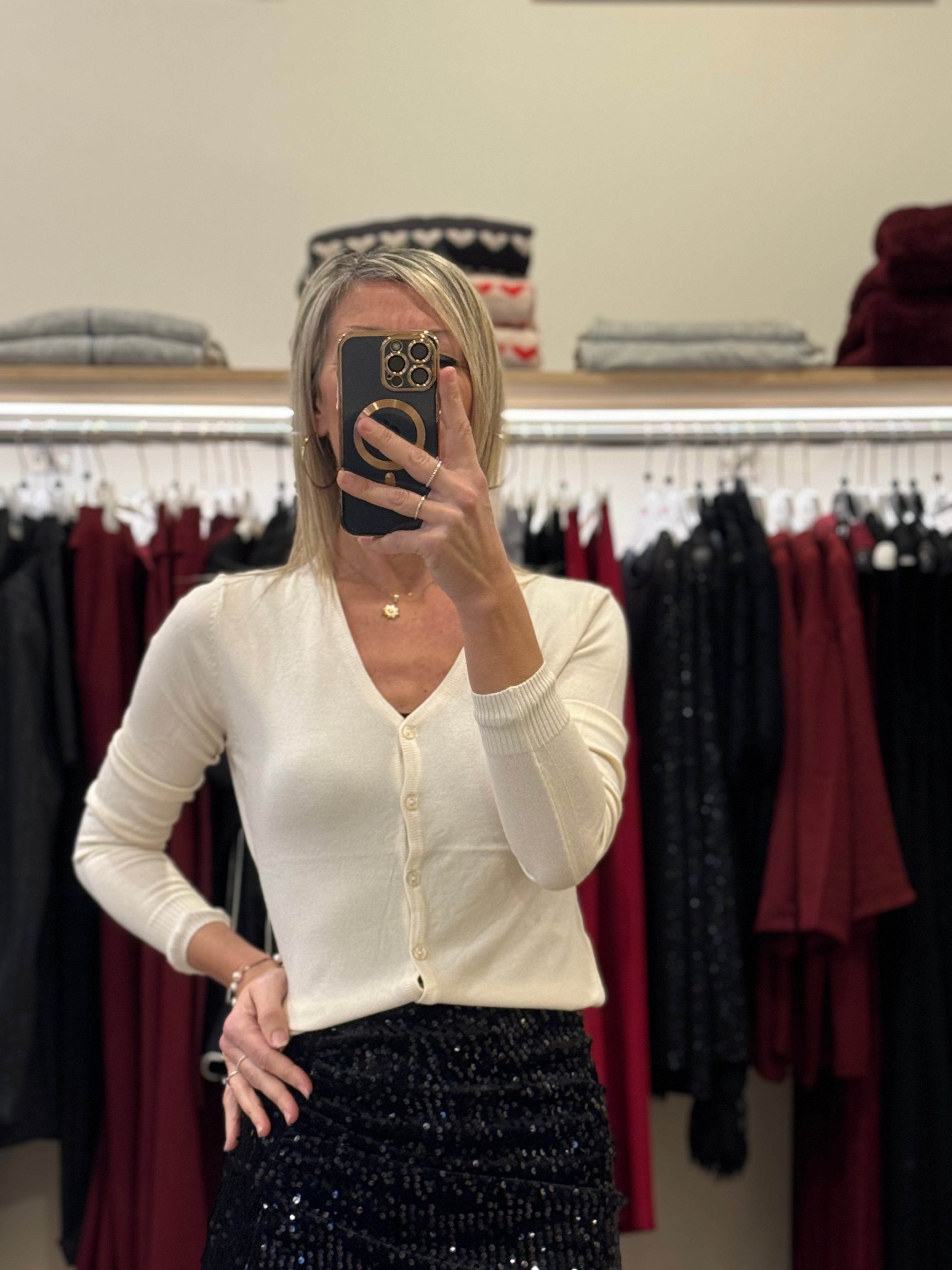 Cardigan viscosa adora