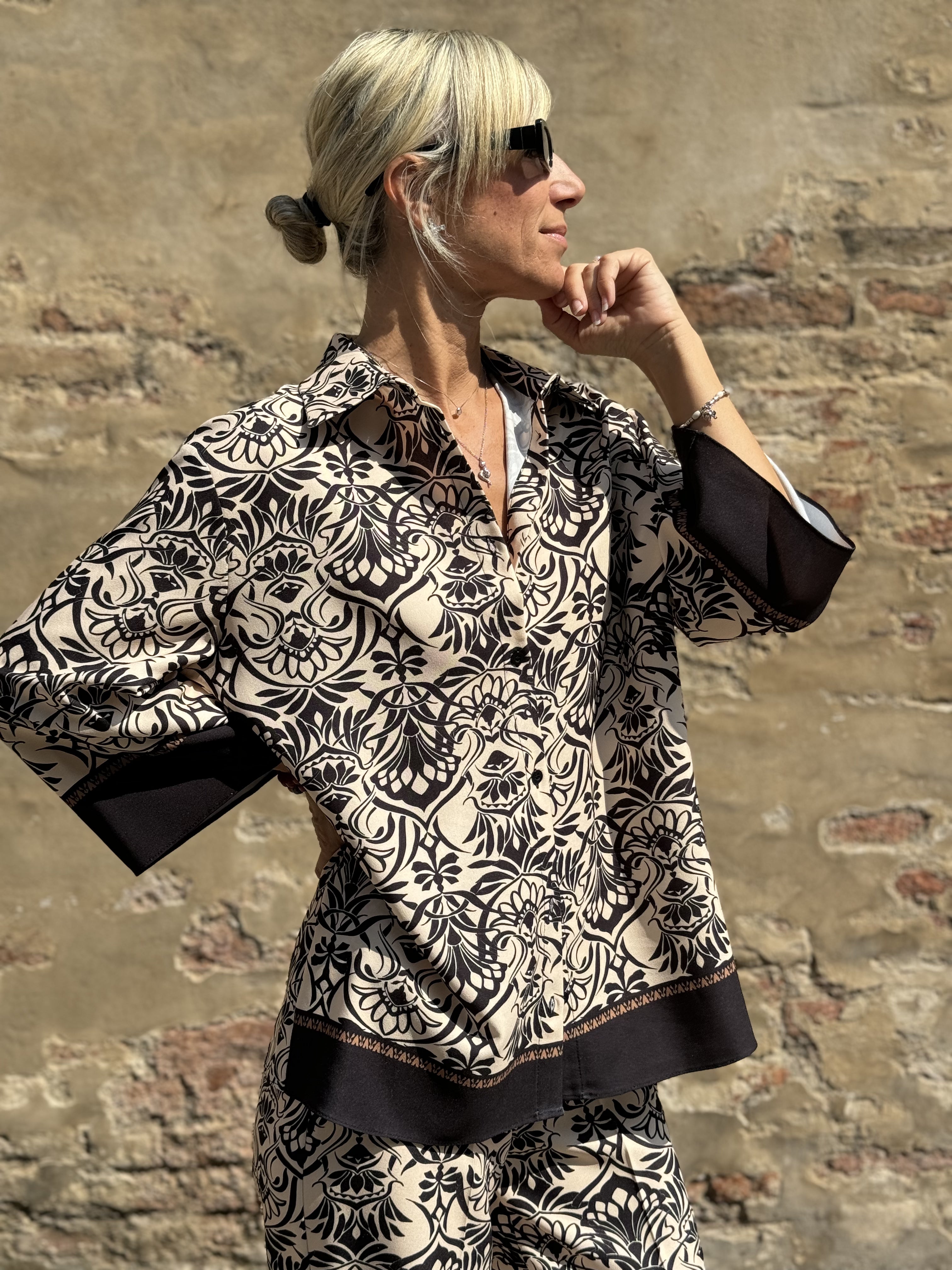 Camicia Arabeschi