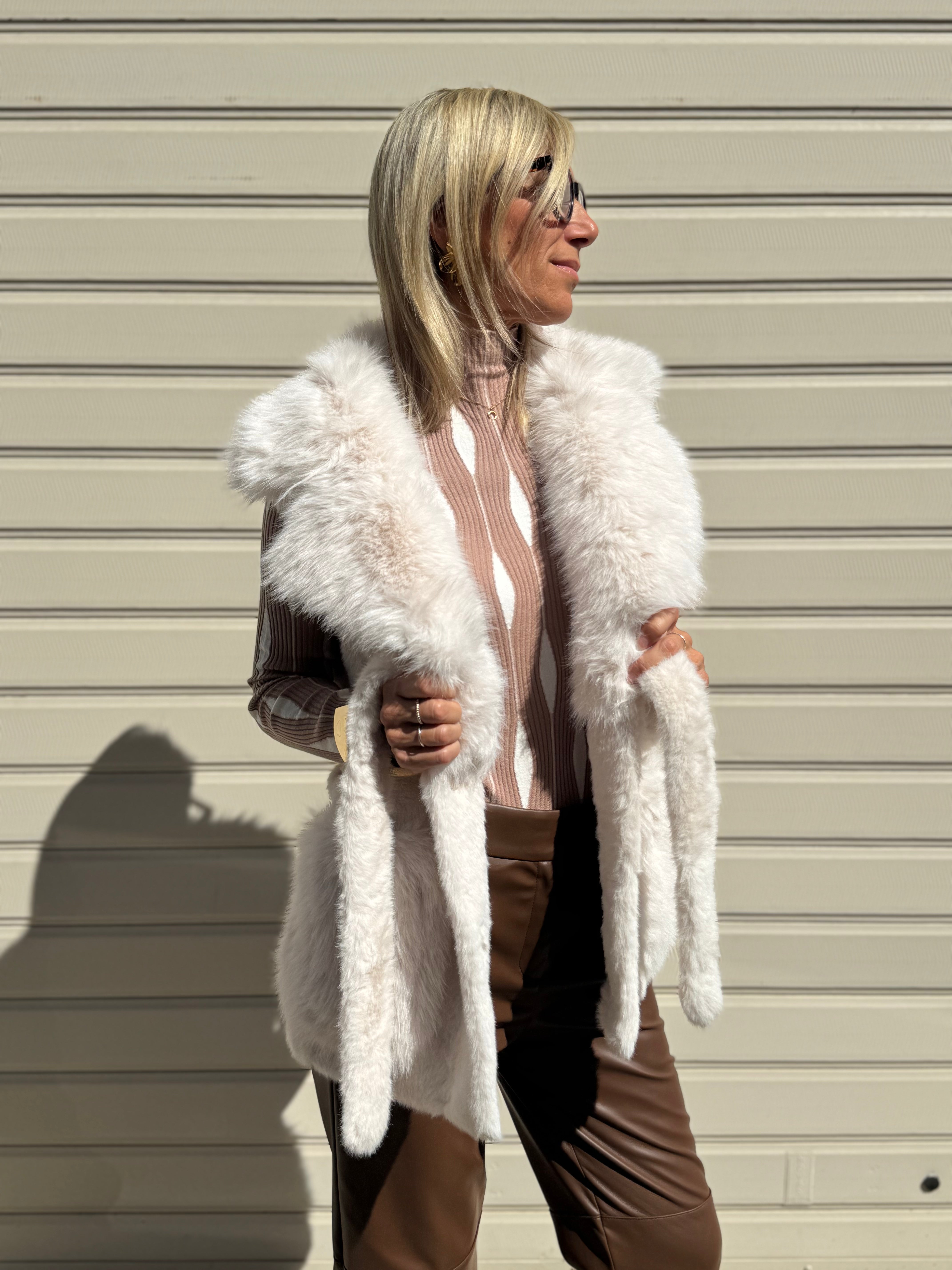 Gilet ecopelliccia