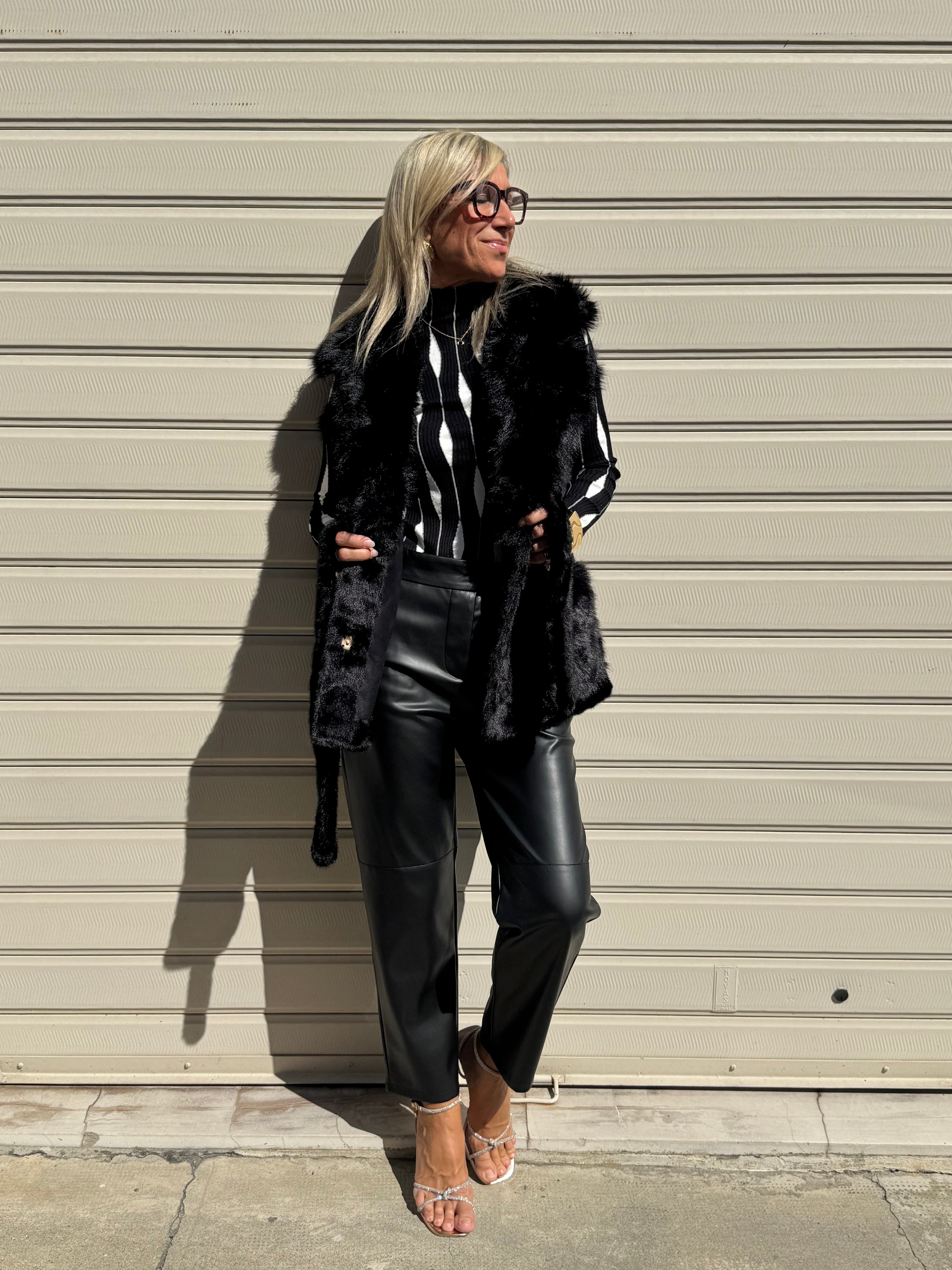 Gilet ecopelliccia