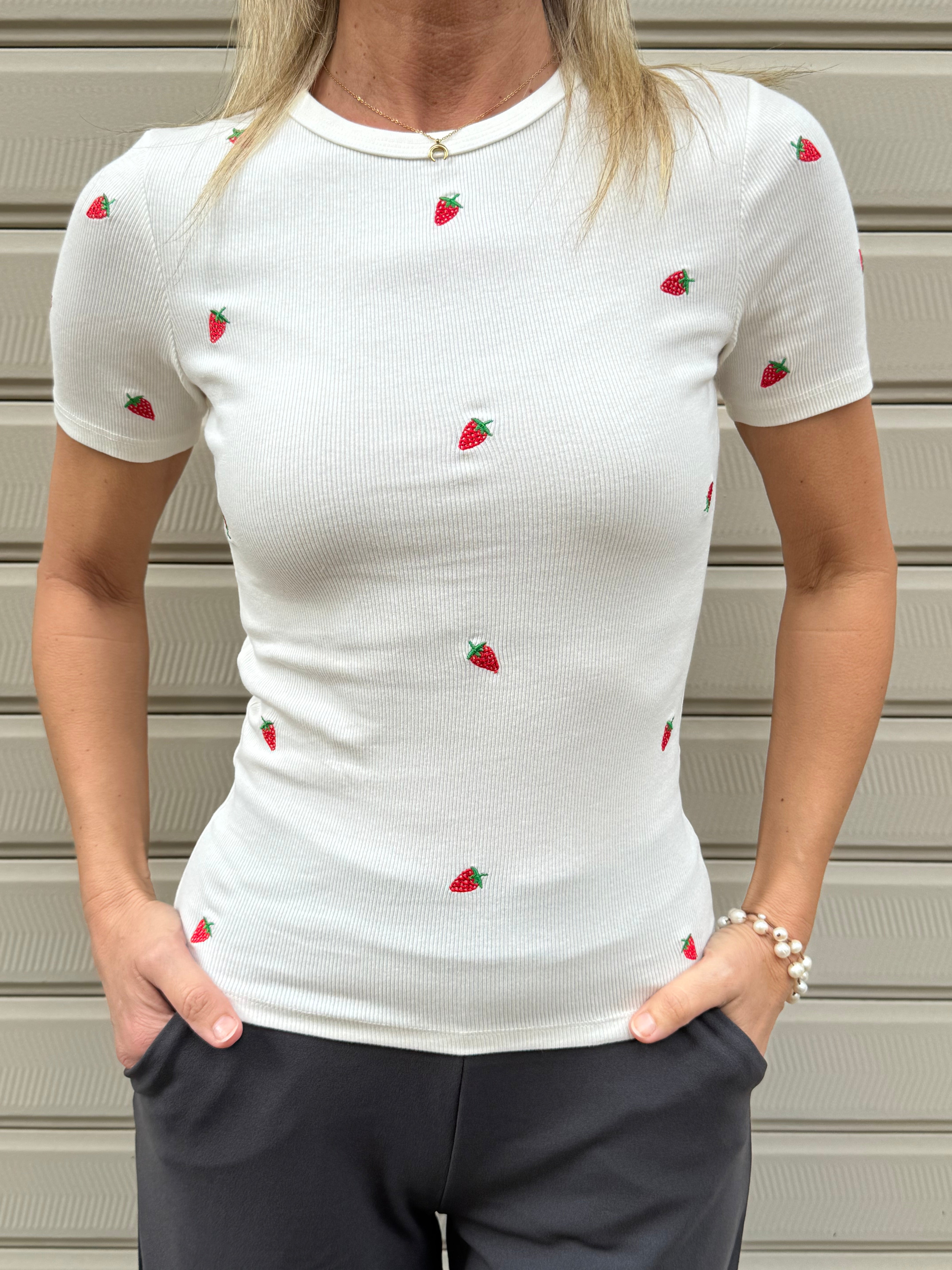 Tshirt lucky ricami jdy