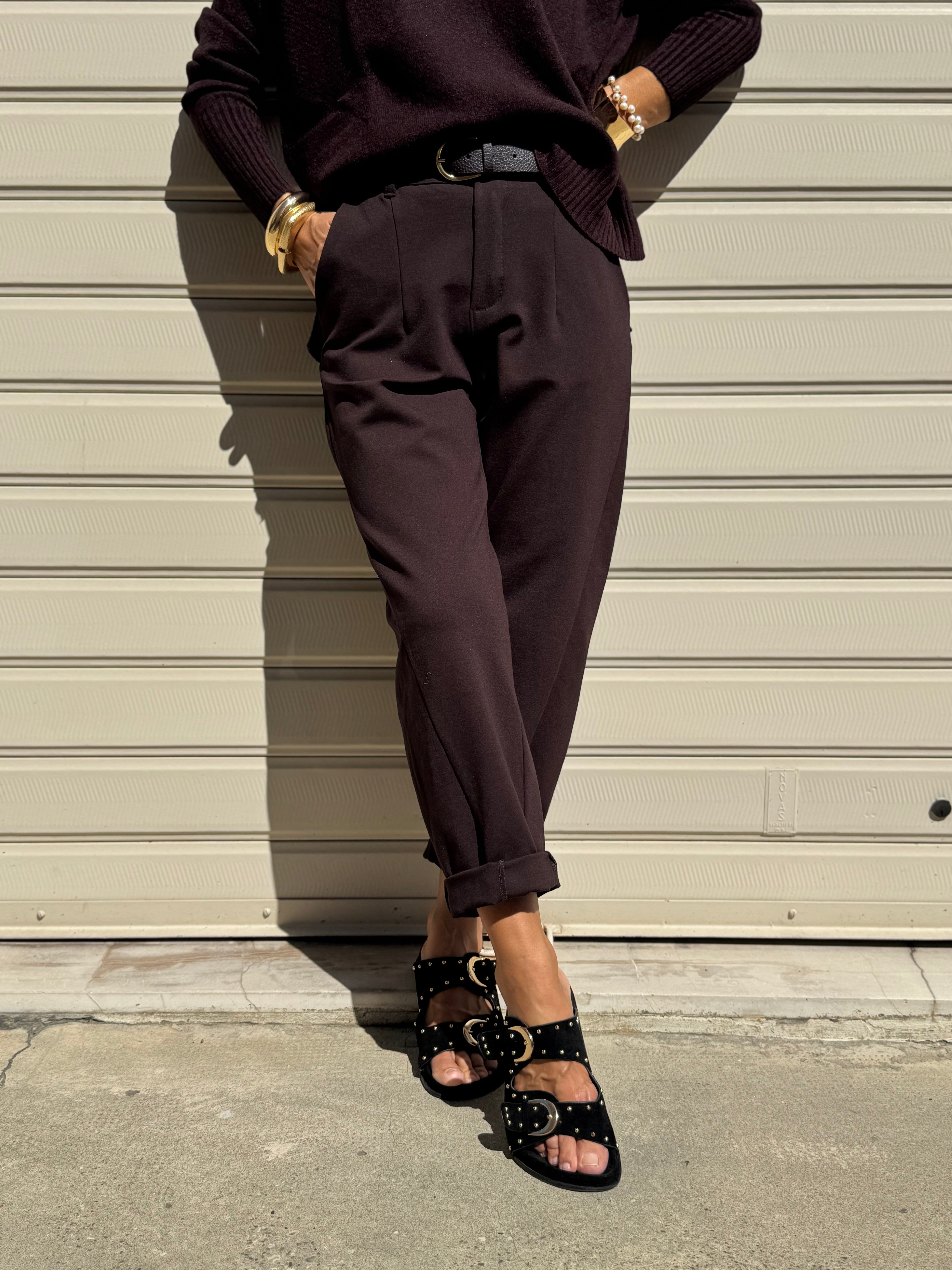 Pantalone baggy punto milano