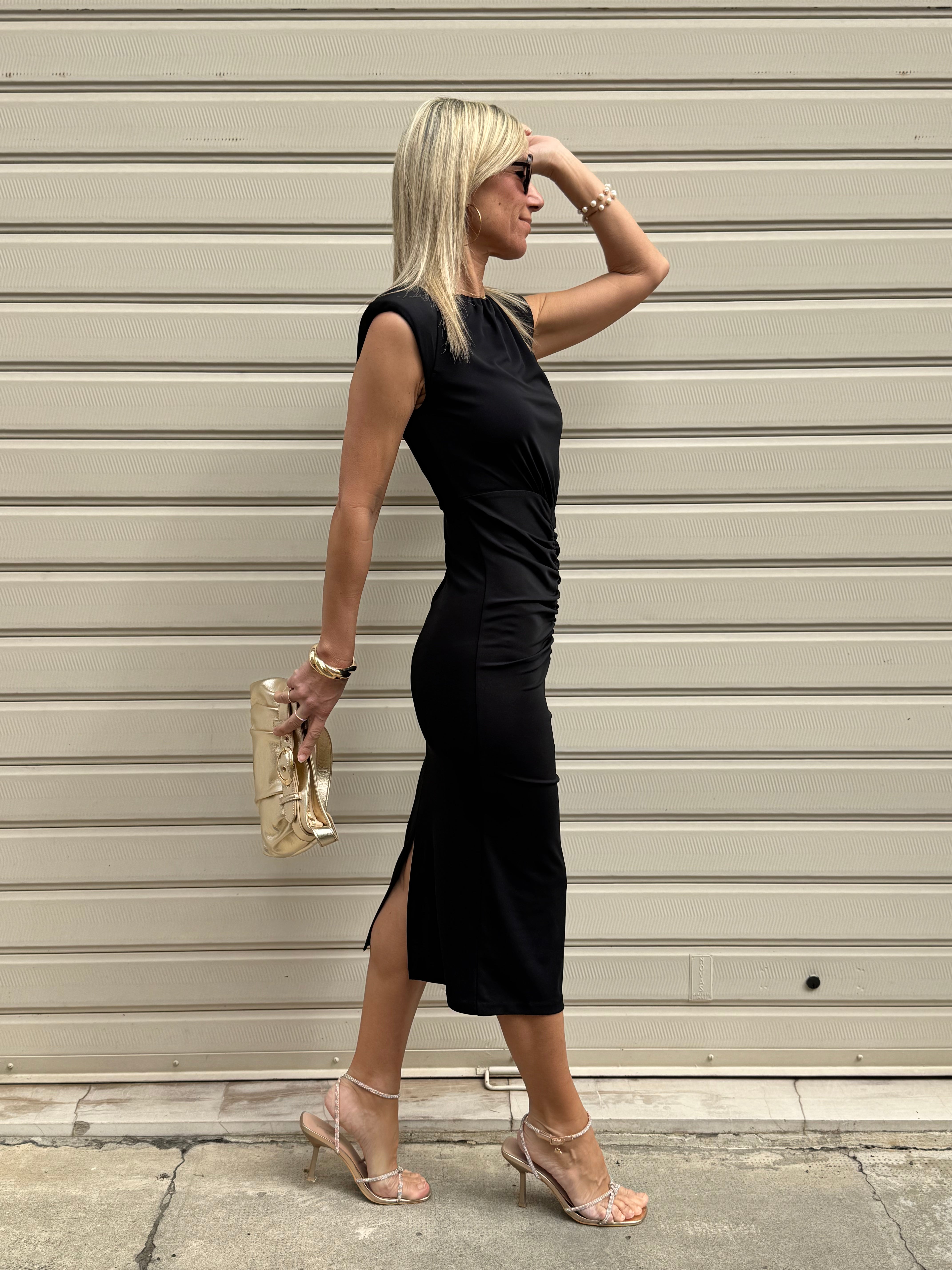 Abito longuette arriccio kontatto