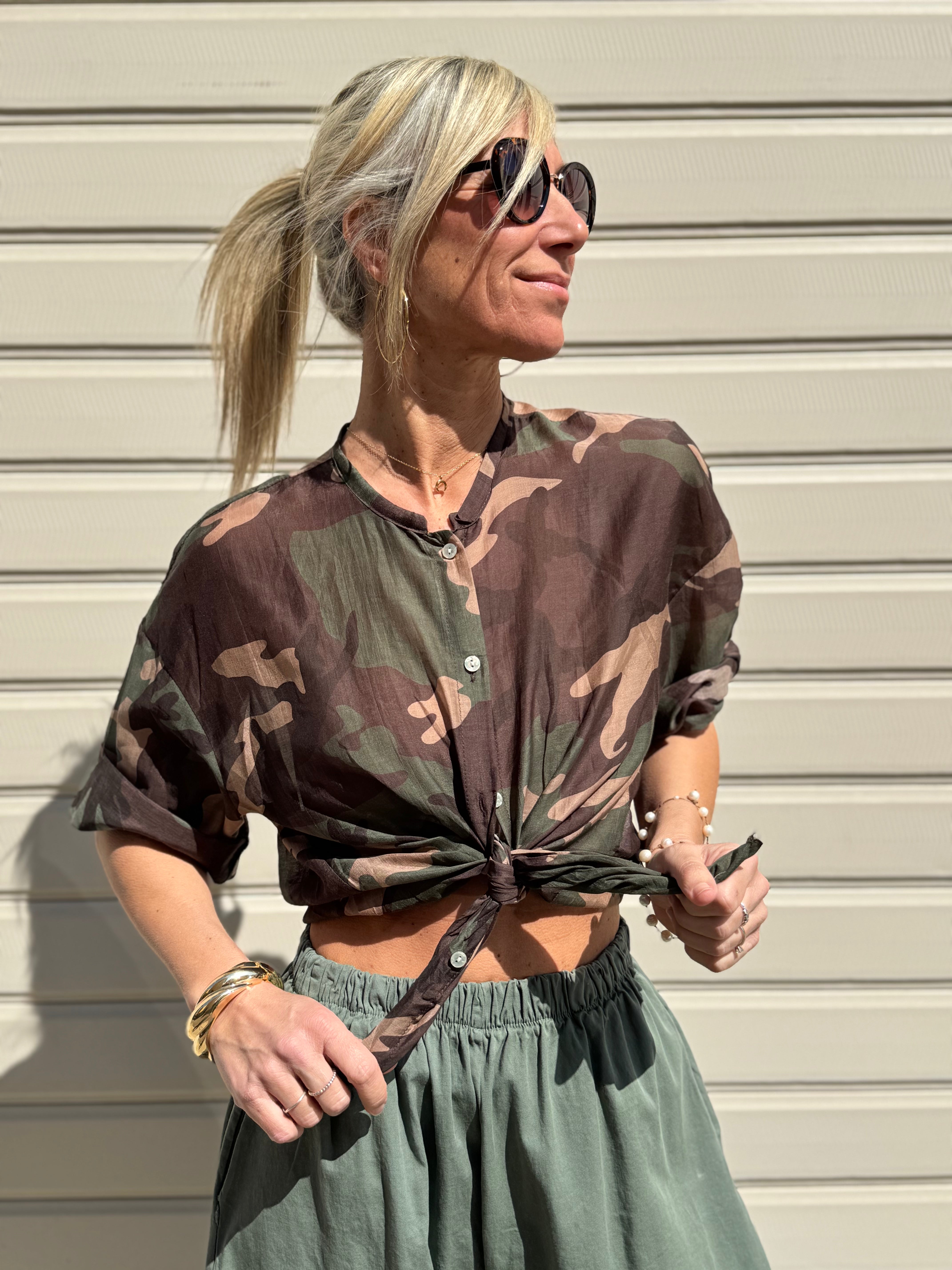 Camicia camouflage adora