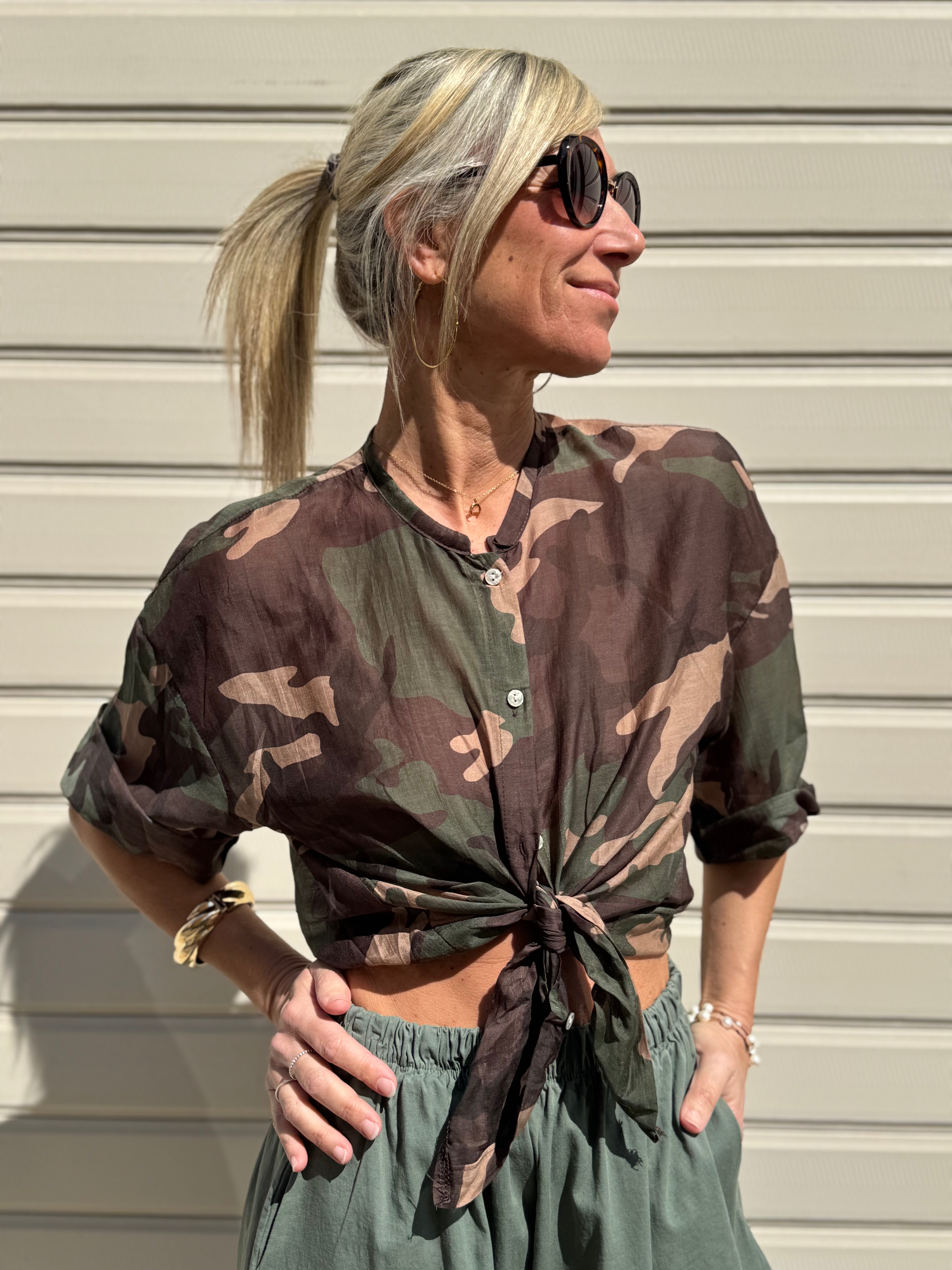 Camicia camouflage adora