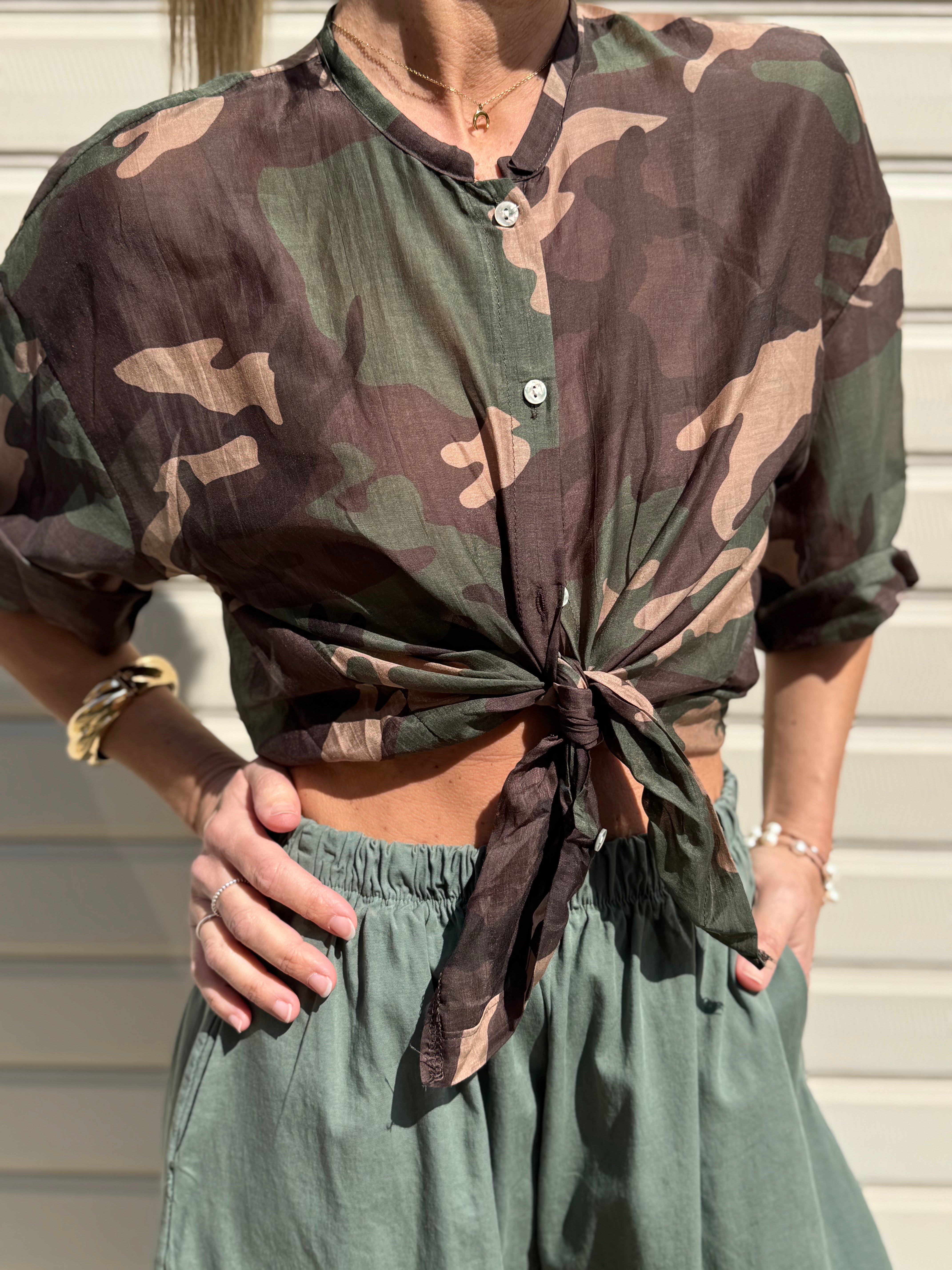 Camicia camouflage adora