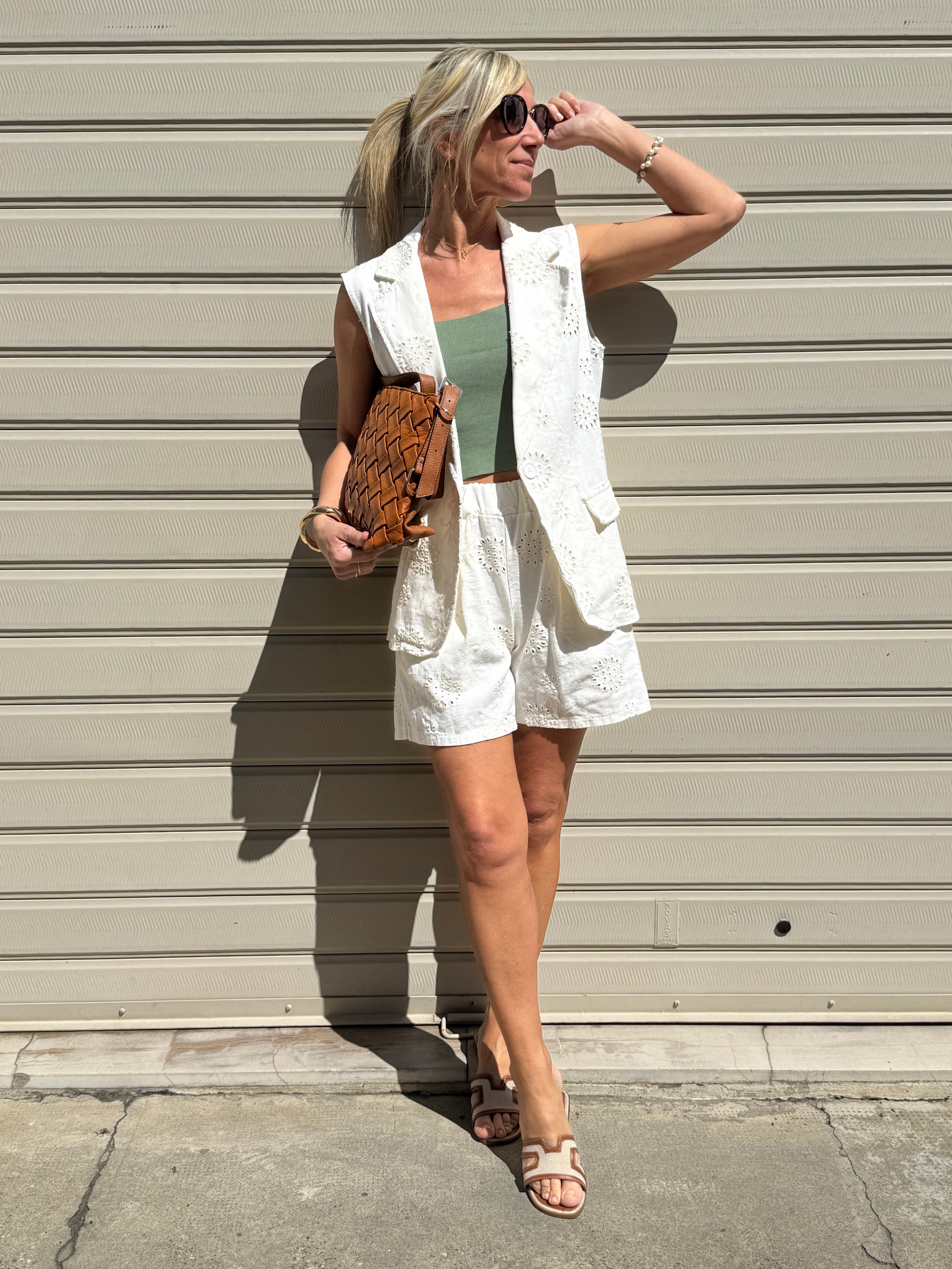 Gilet jeans sangallo adora