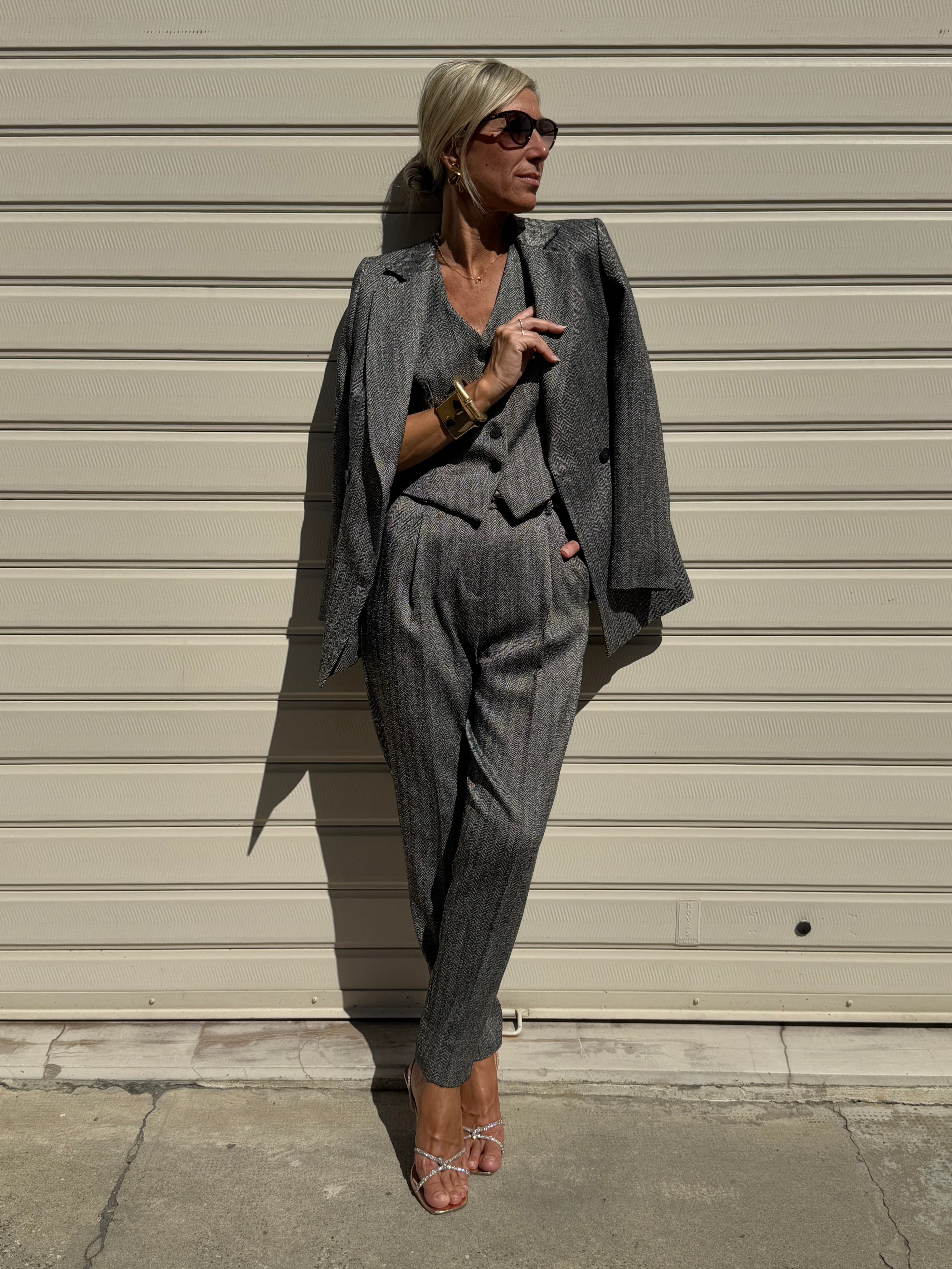 Blazer spigato