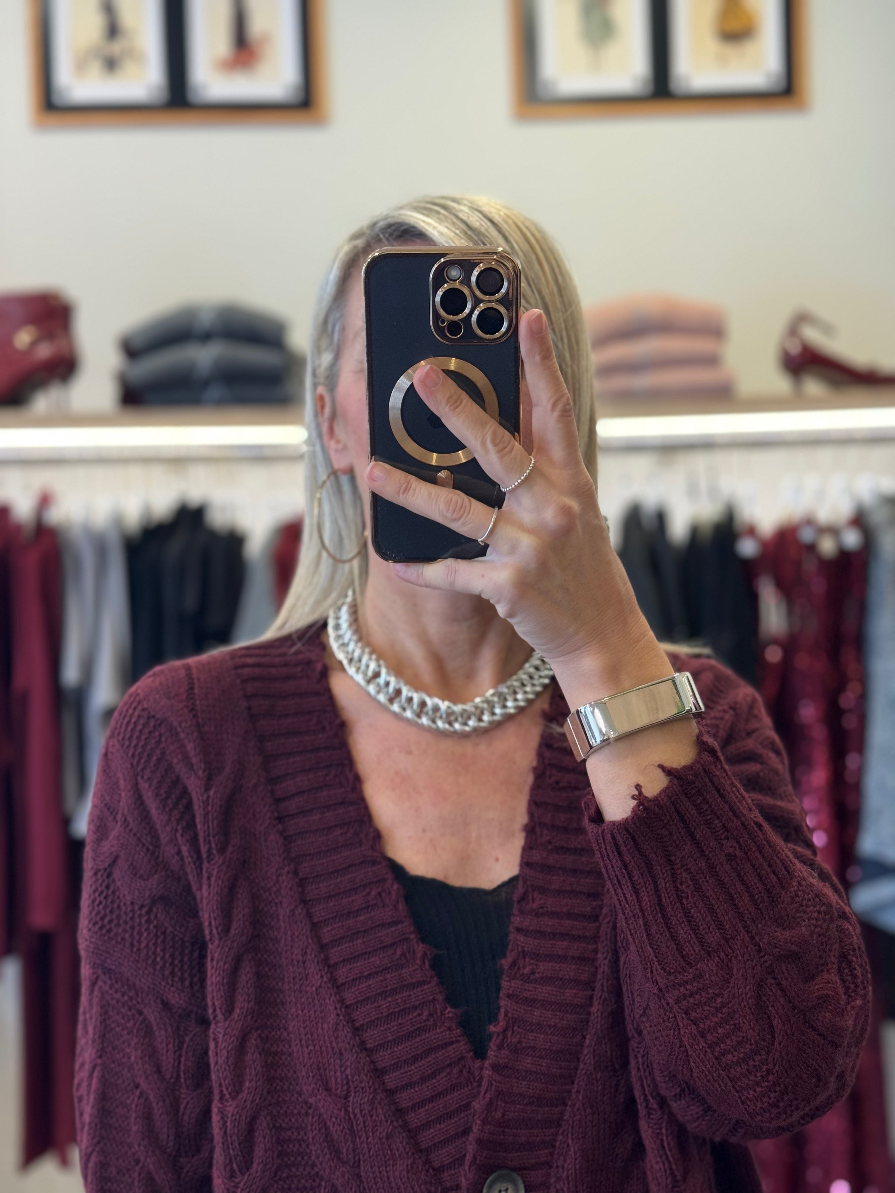 Collana maglia doppia