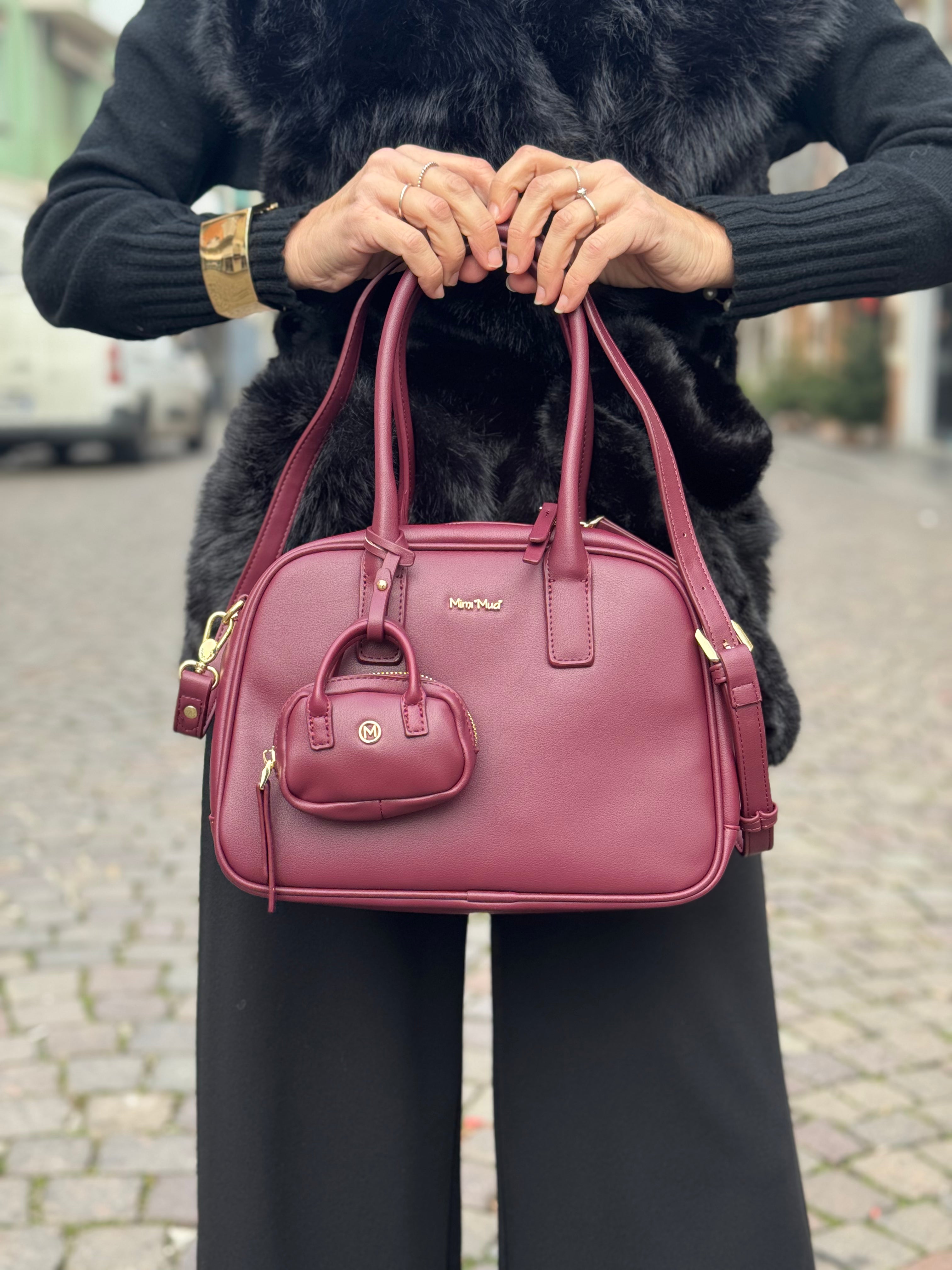 Borsa a braccio con borsina micro