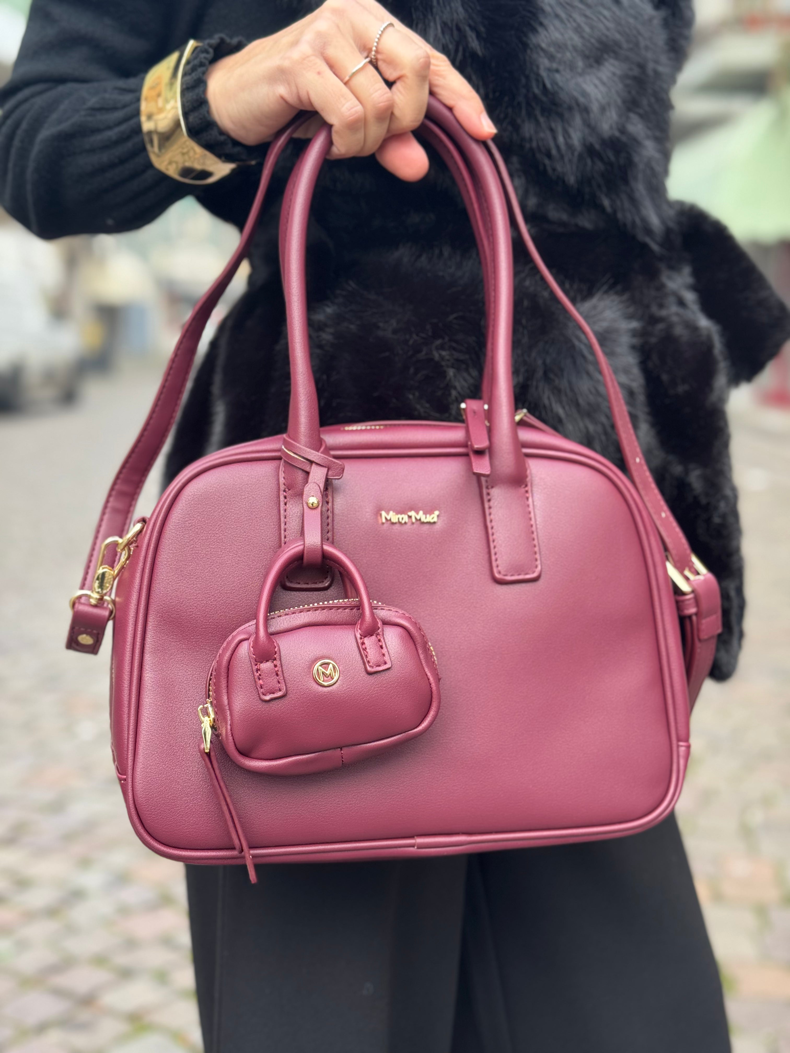 Borsa a braccio con borsina micro