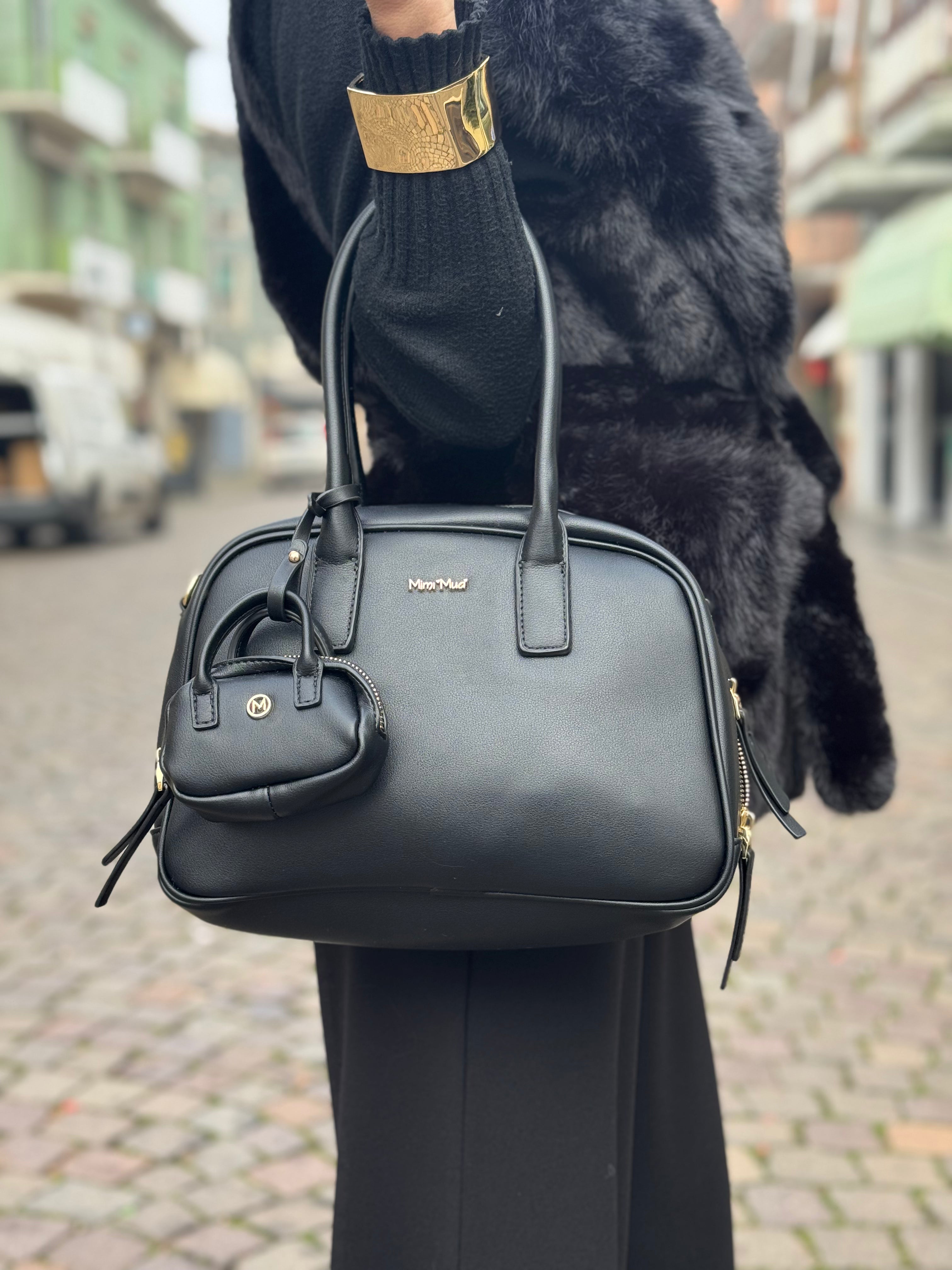 Borsa a braccio con borsina micro