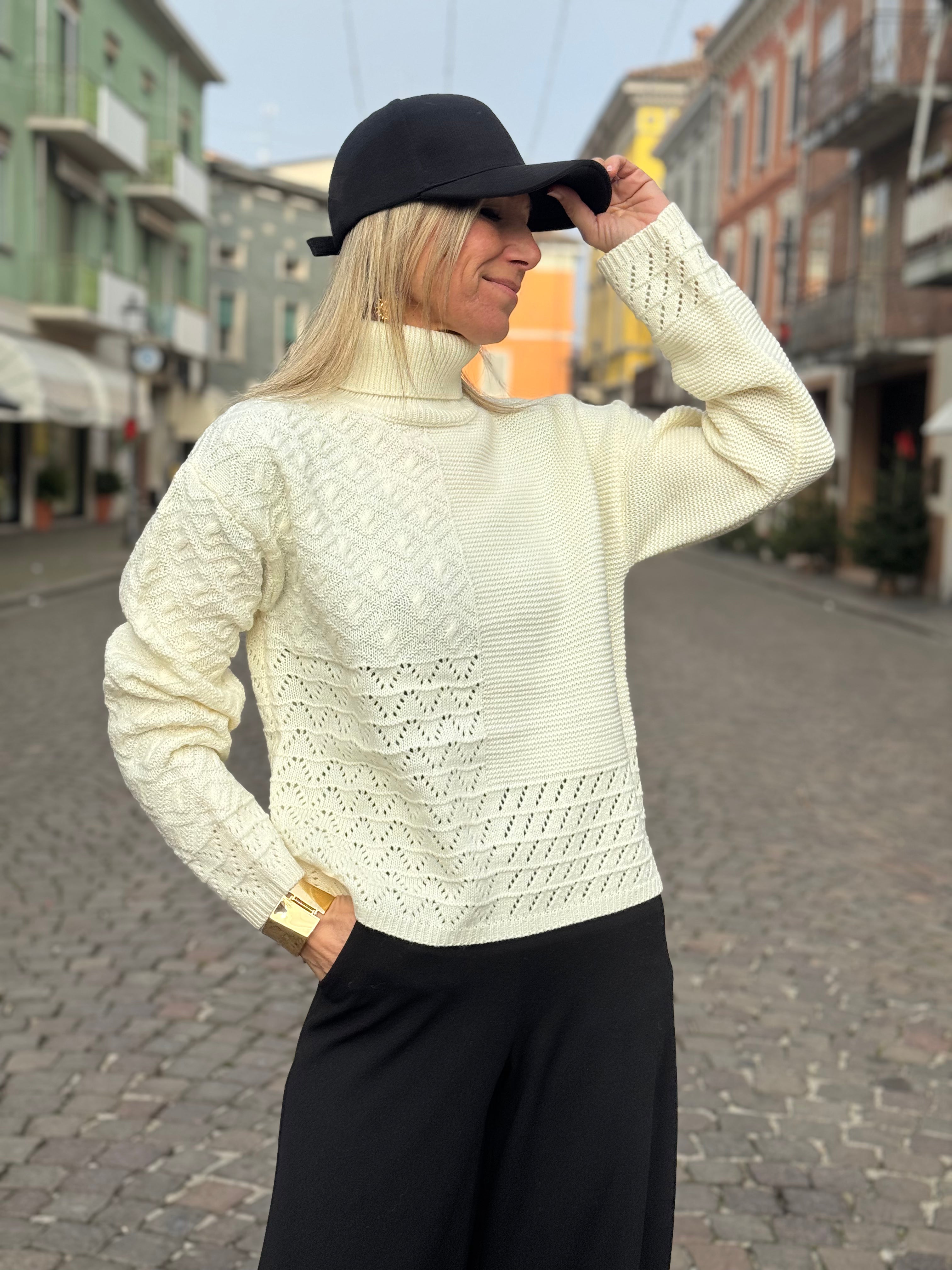 Dolcevita traforato mimì