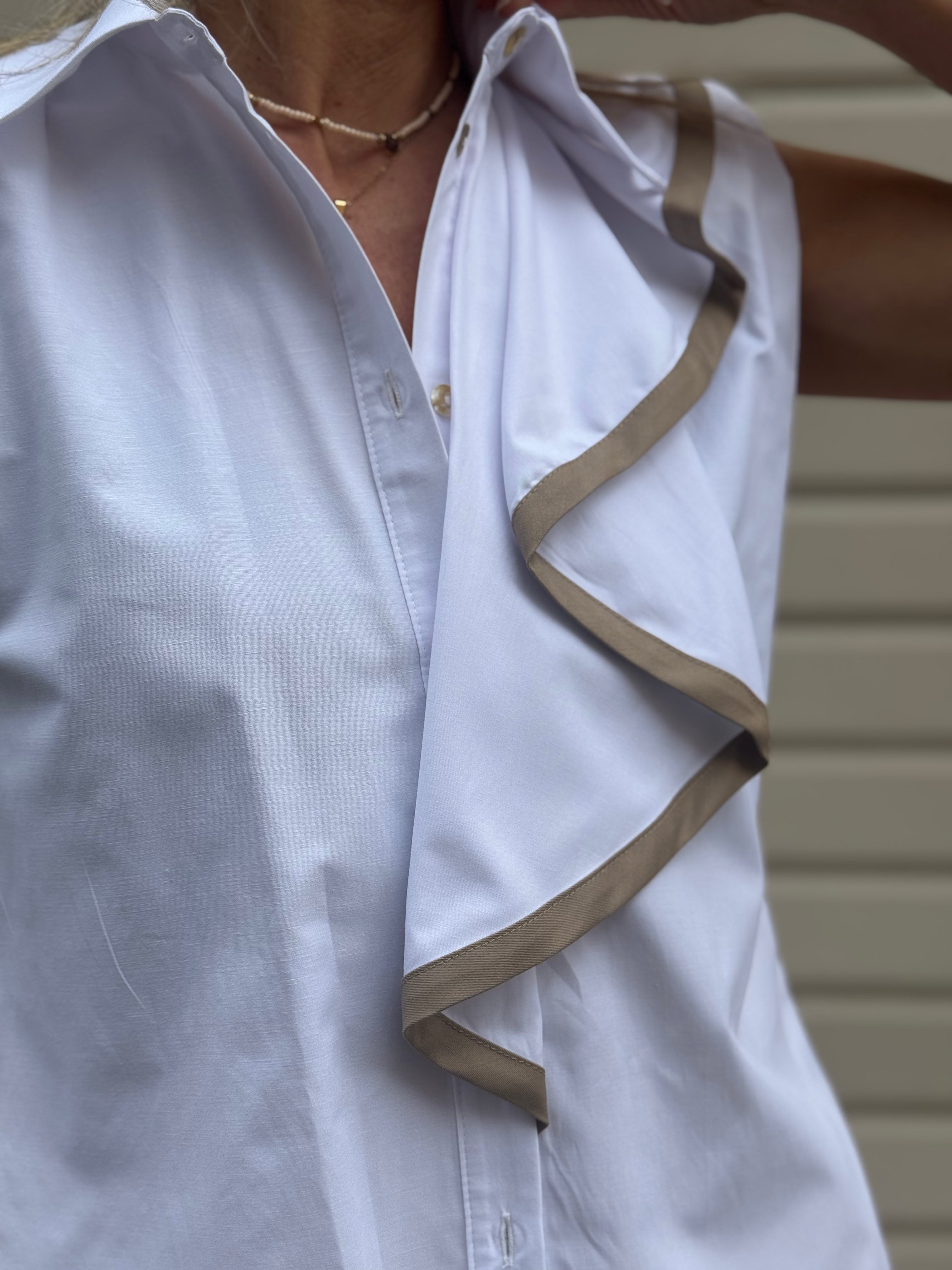 Camicia Rouches