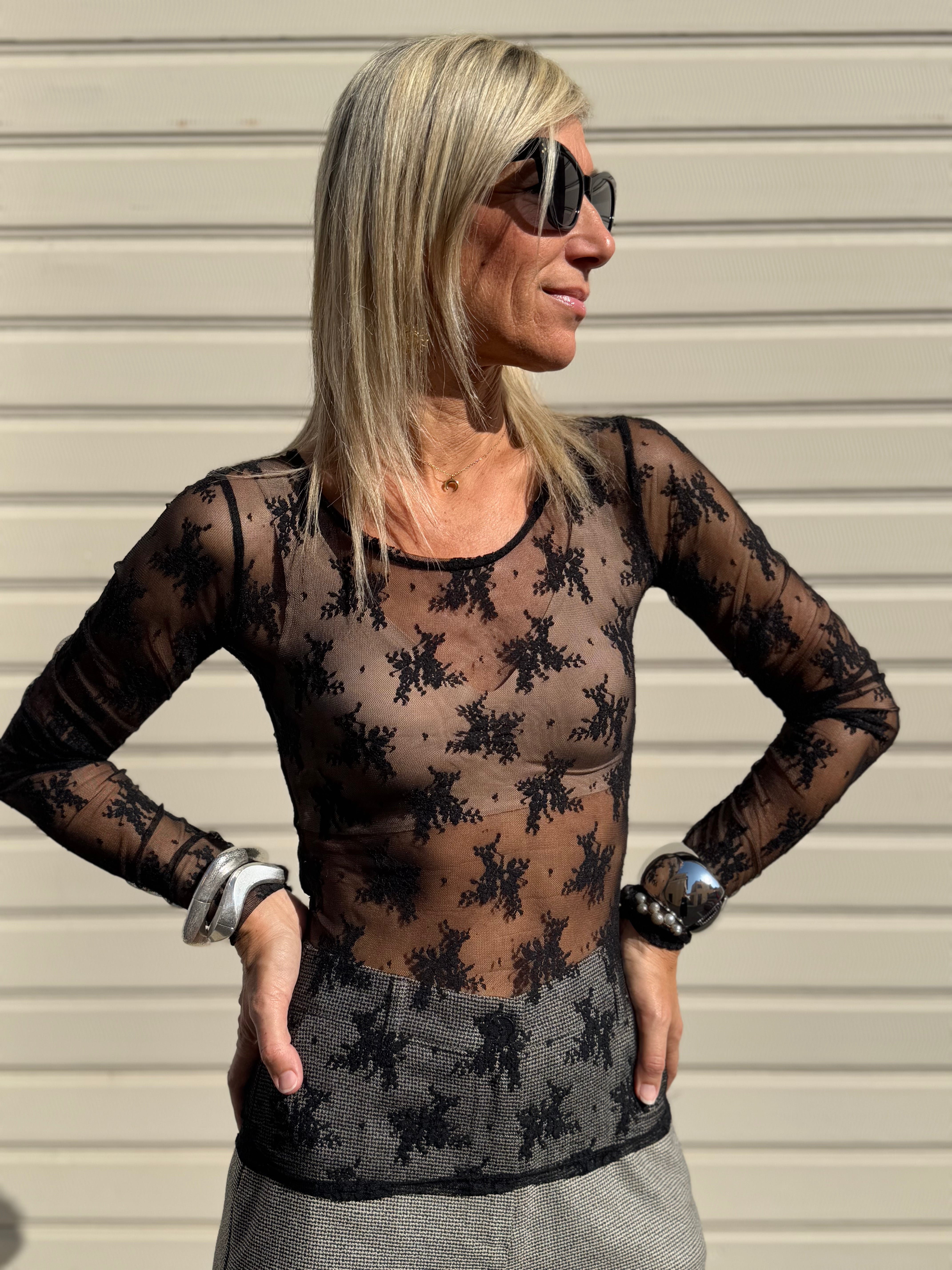 Maglia pizzo imperial