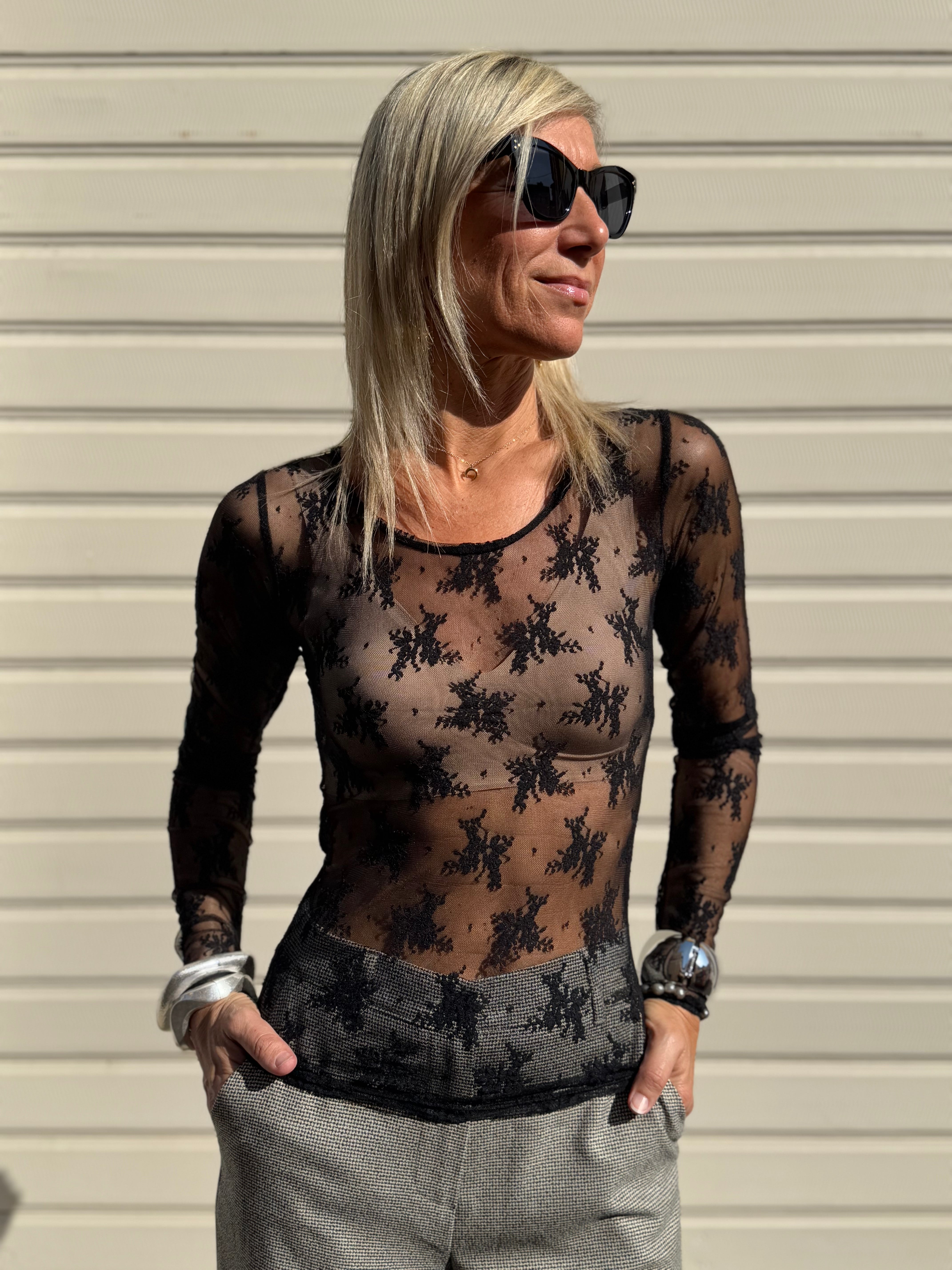 Maglia pizzo imperial