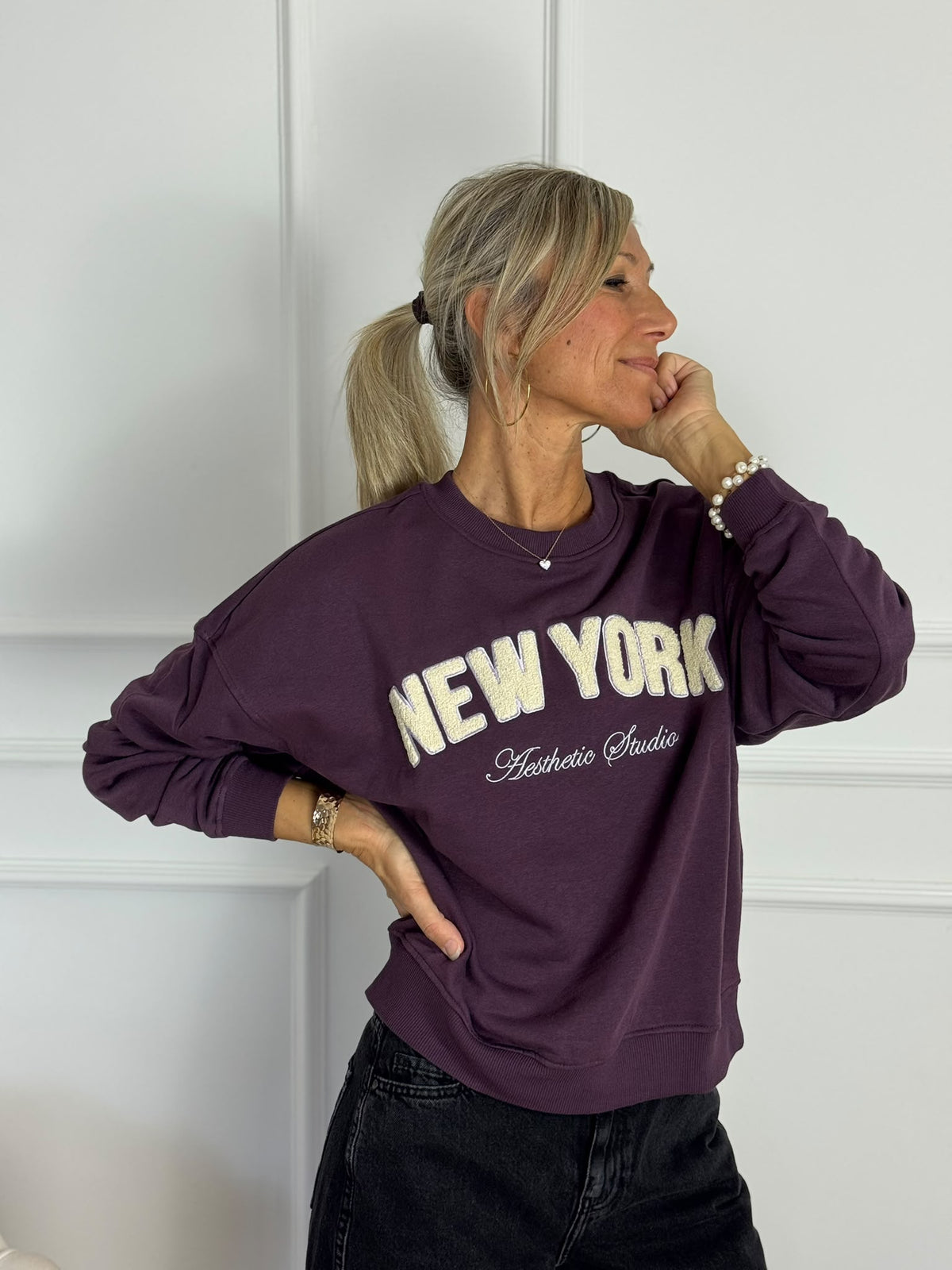 Felpa new york jdy