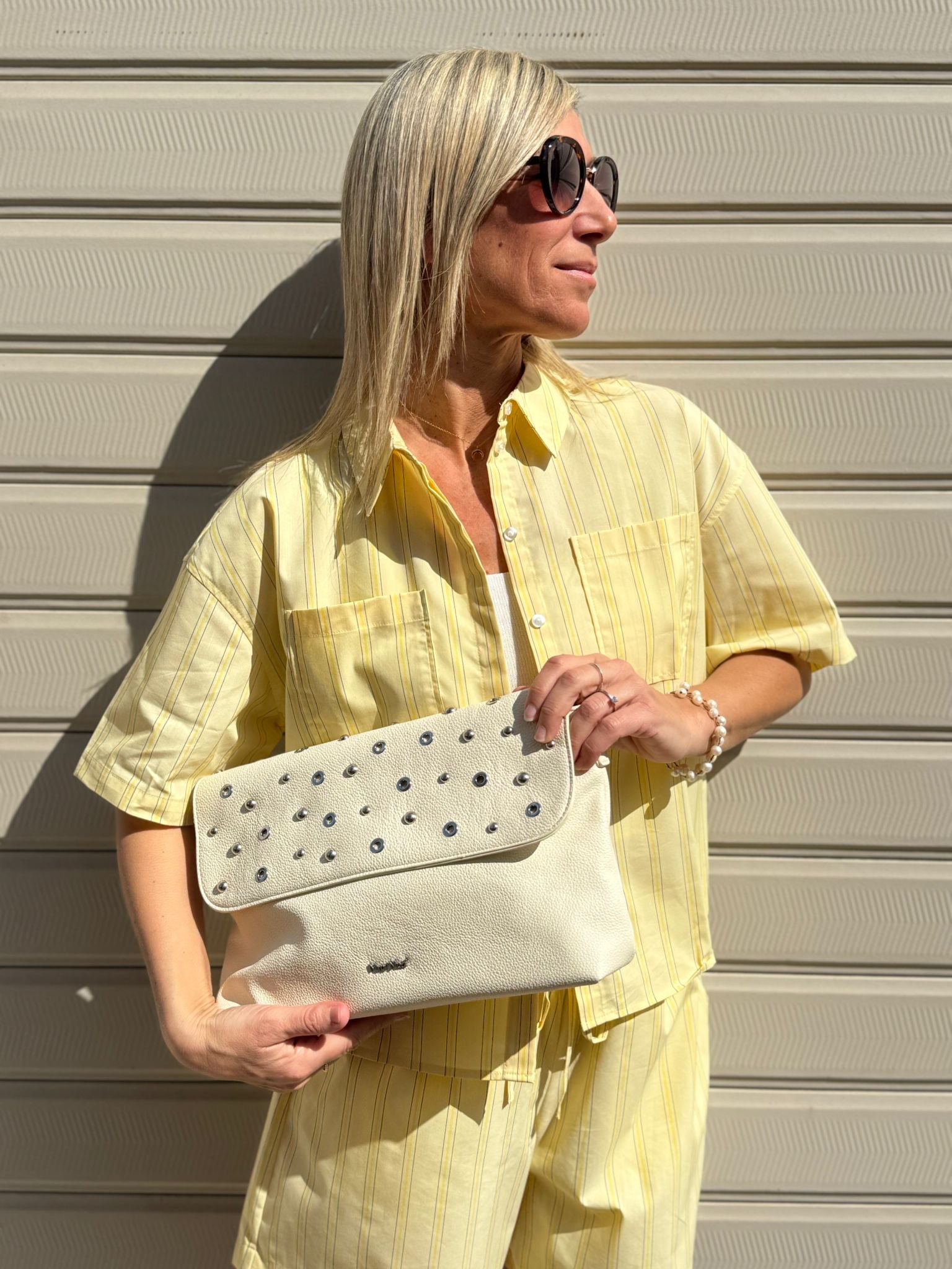 Borsa busta borchie Mimì