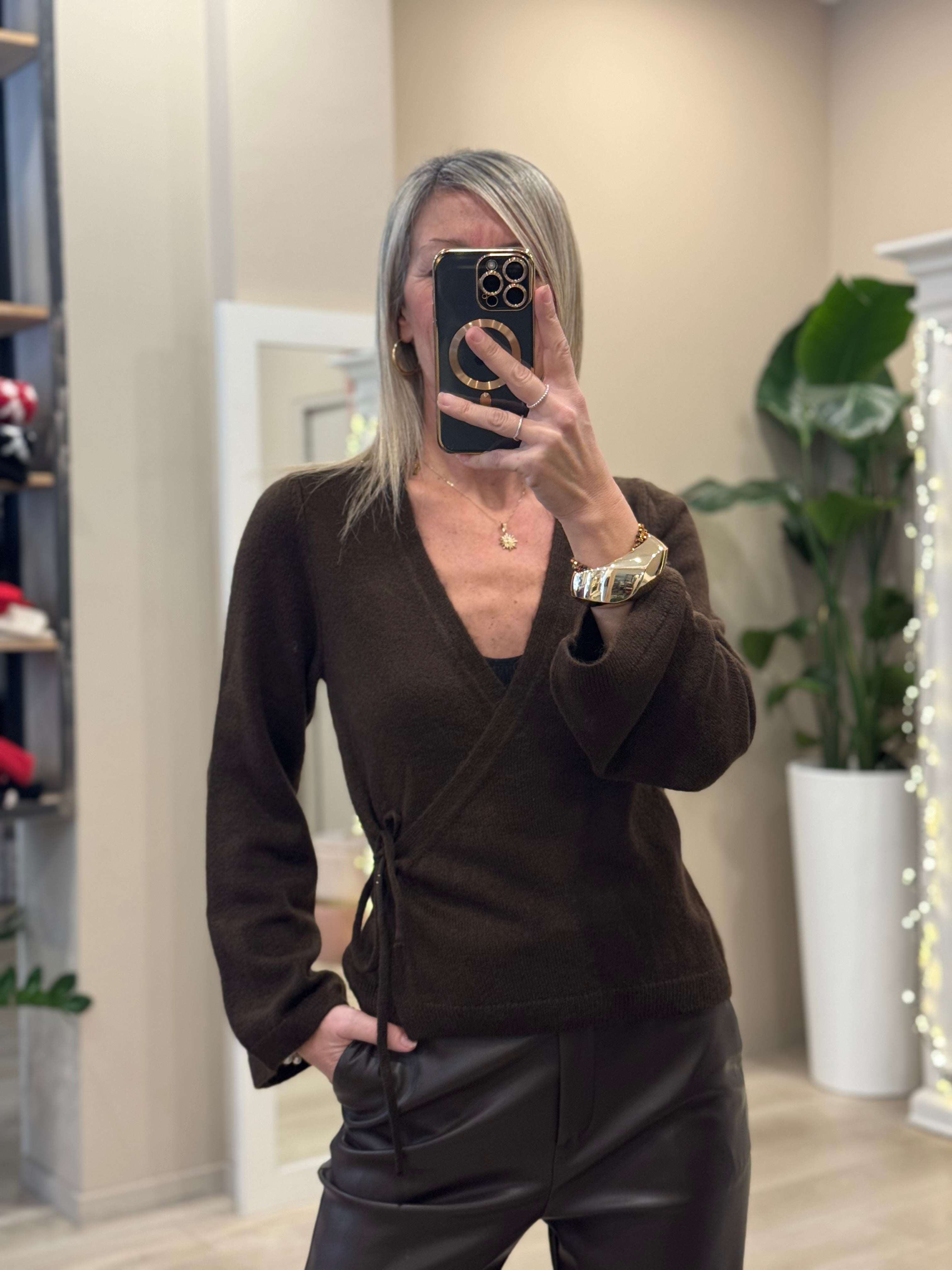 Cardigan incrocio jdy