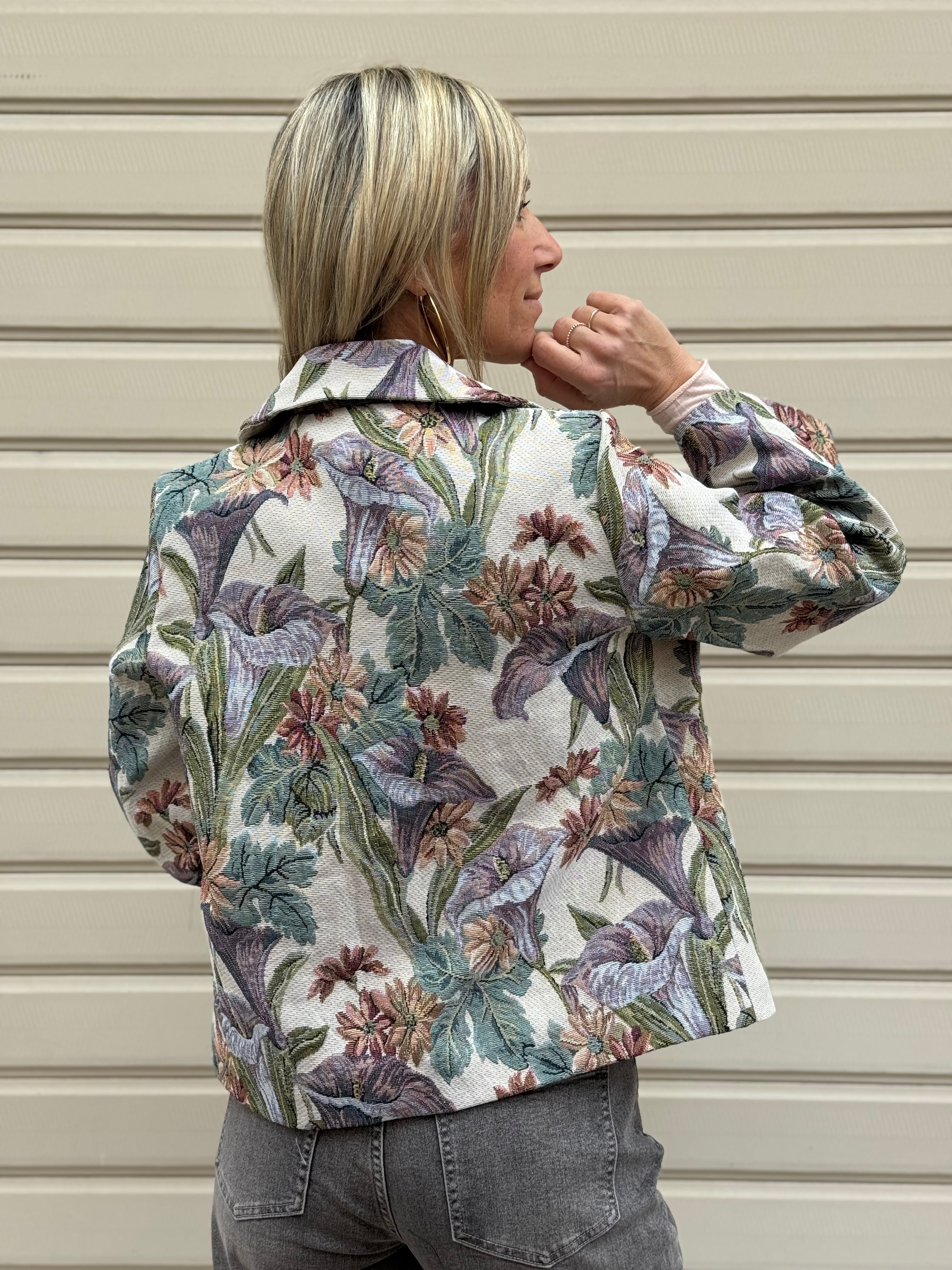 Giacca damascata adora