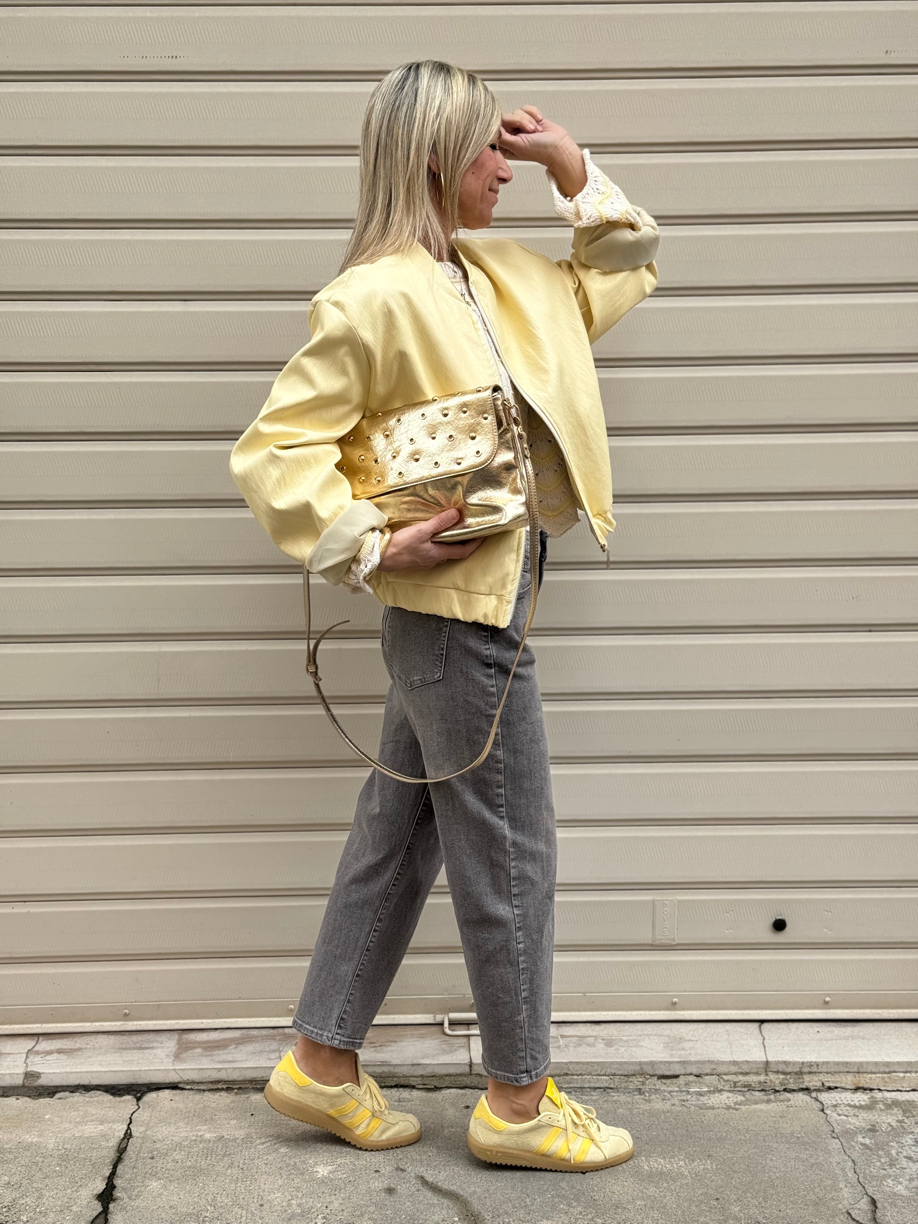 Bomber ecopelle over Adora