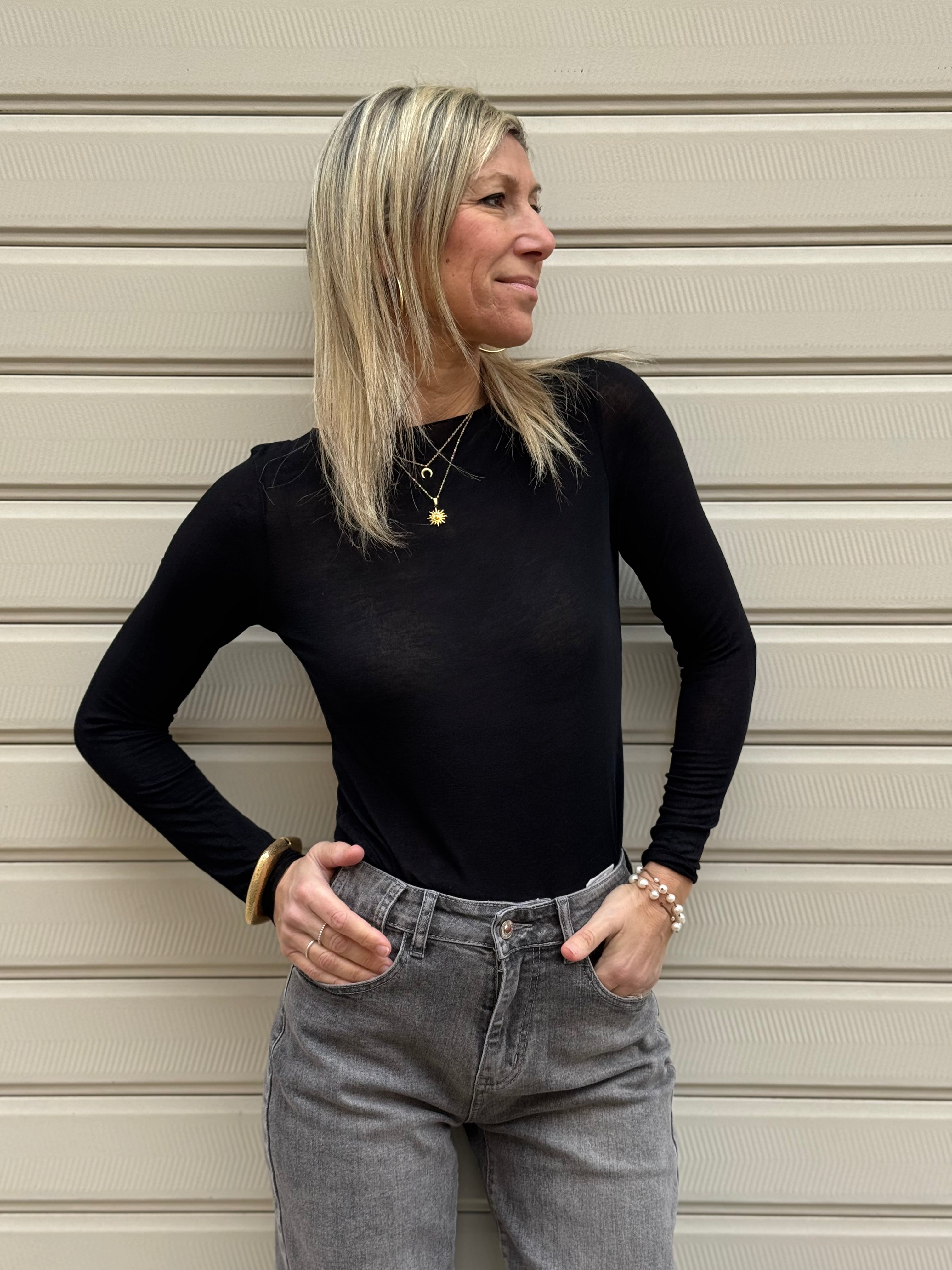 Scollo barca cashmere Adora