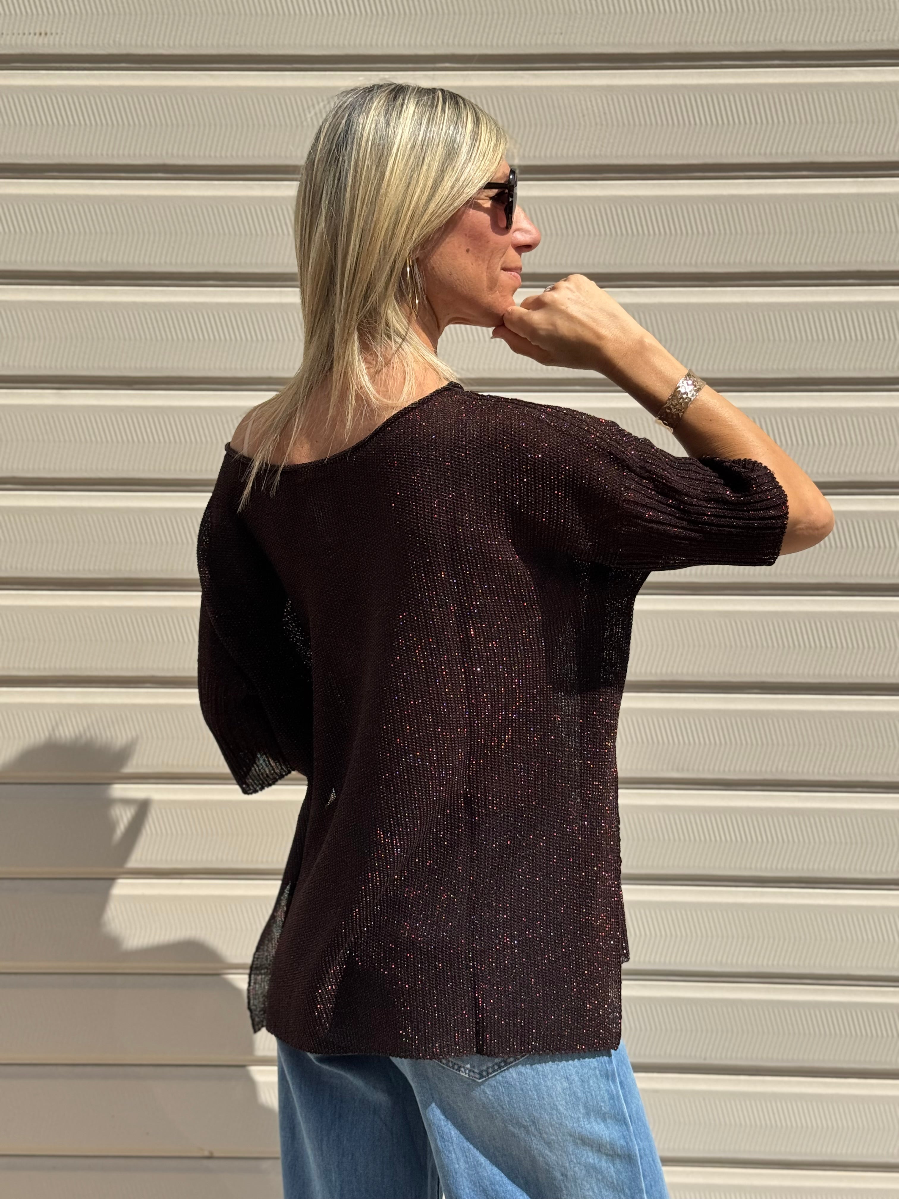 Maglia over spacchi kontatto