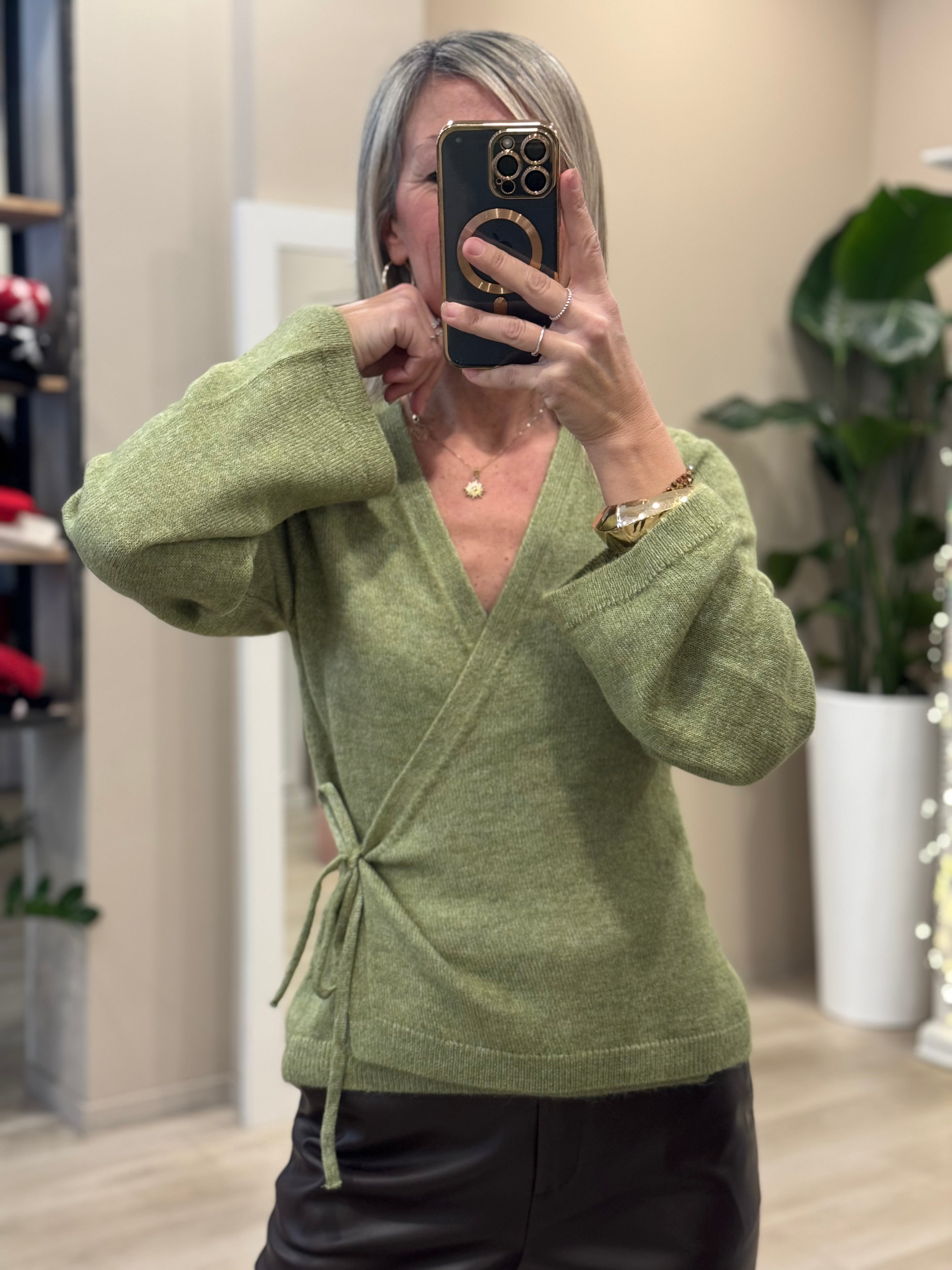 Cardigan incrocio jdy