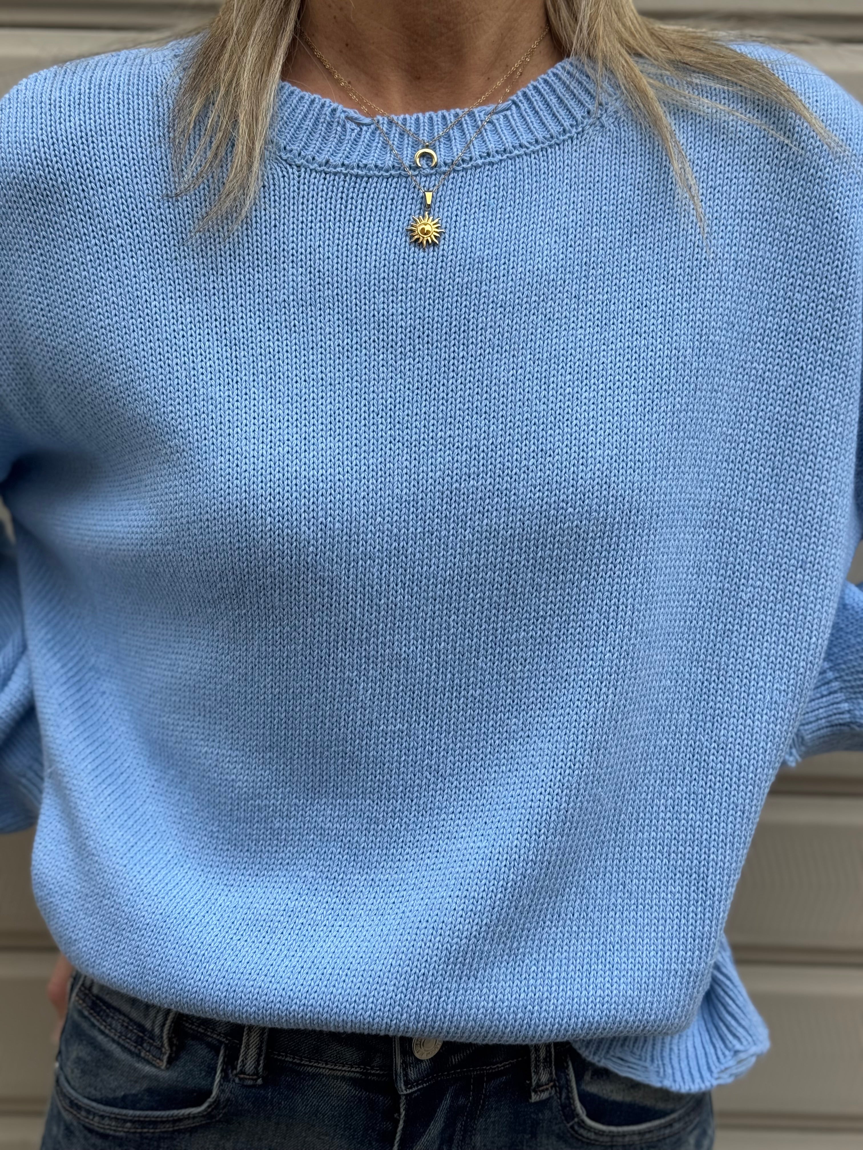 Maglia girocollo cotone Adora