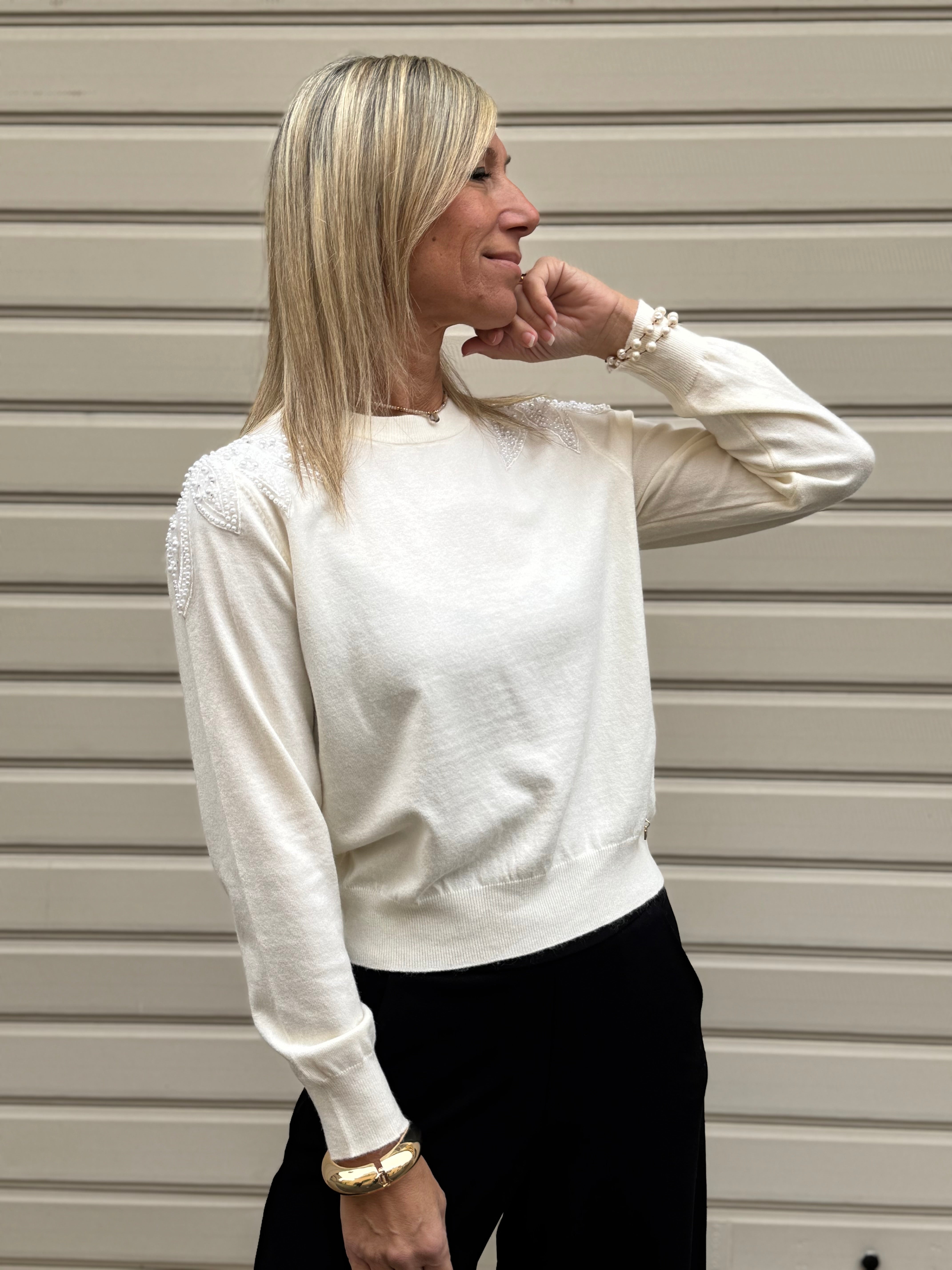 Maglia perle artigli