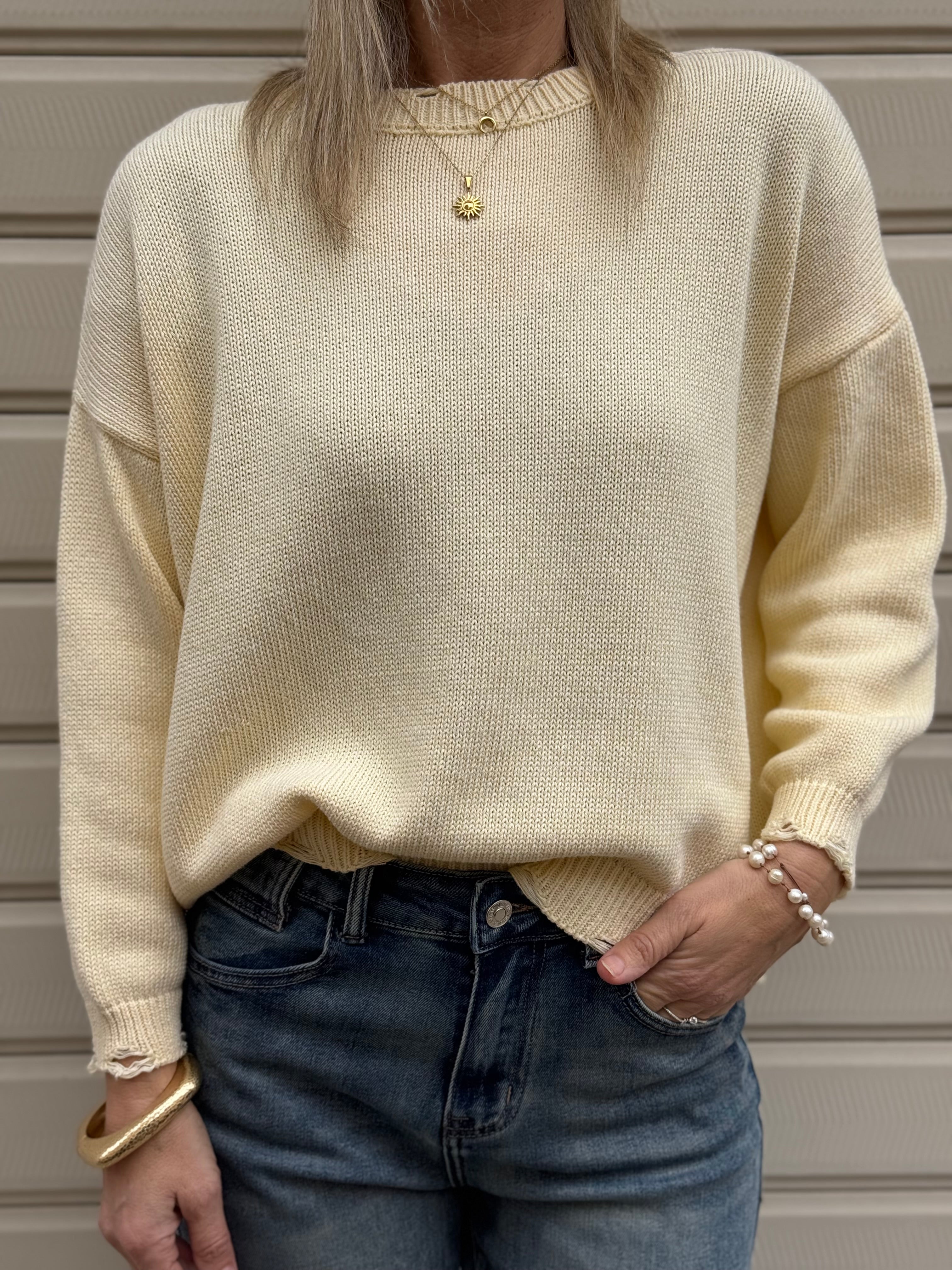 Maglia girocollo cotone Adora