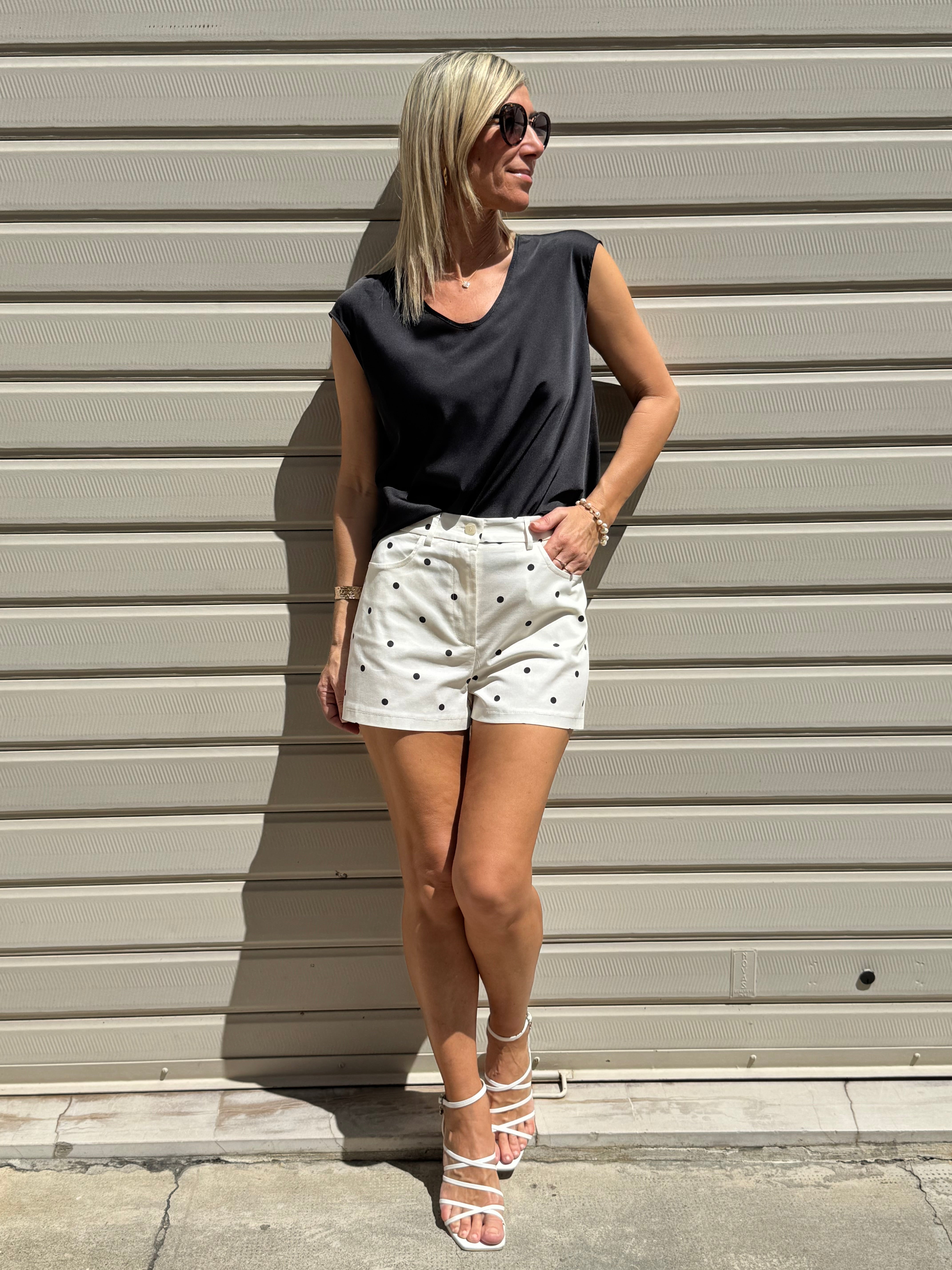 Shorts pois Imperial