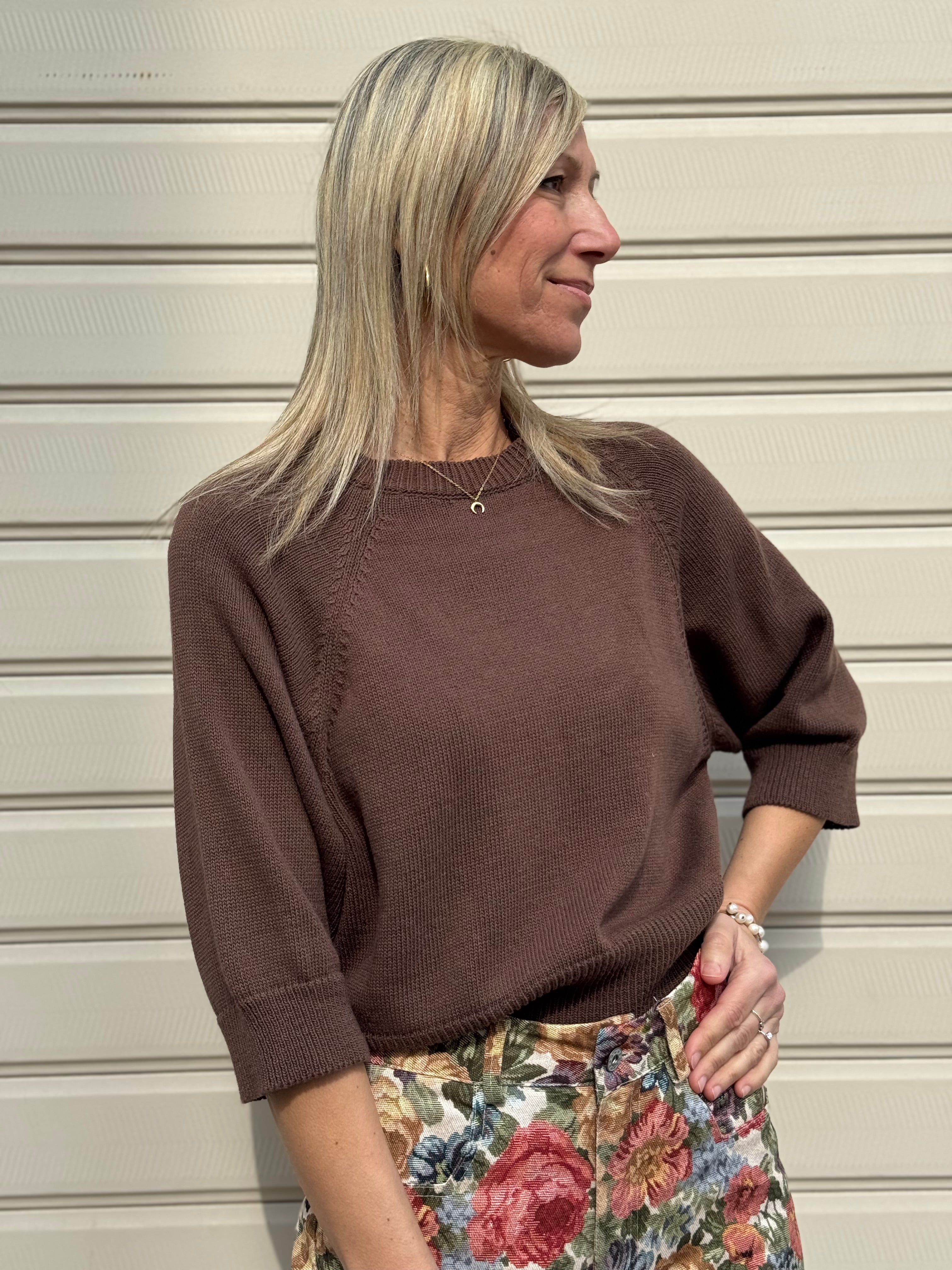 Girocollo manica 3/4 adora