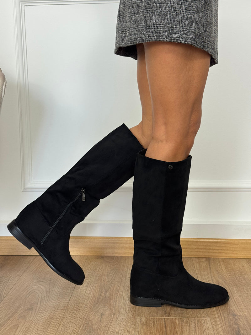 Stivale basso punta tonda mimì
