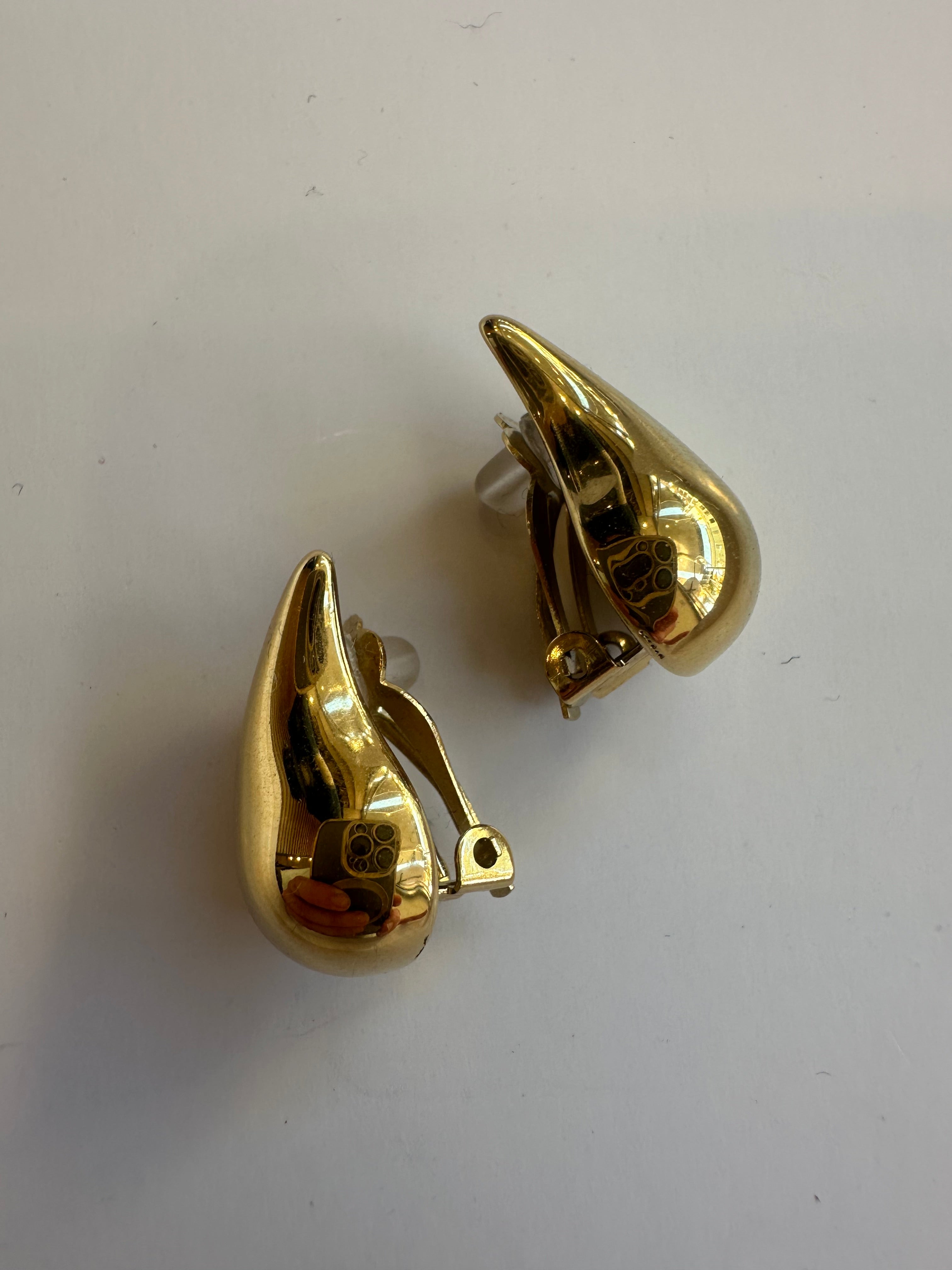 Orecchini goccia clip No buco