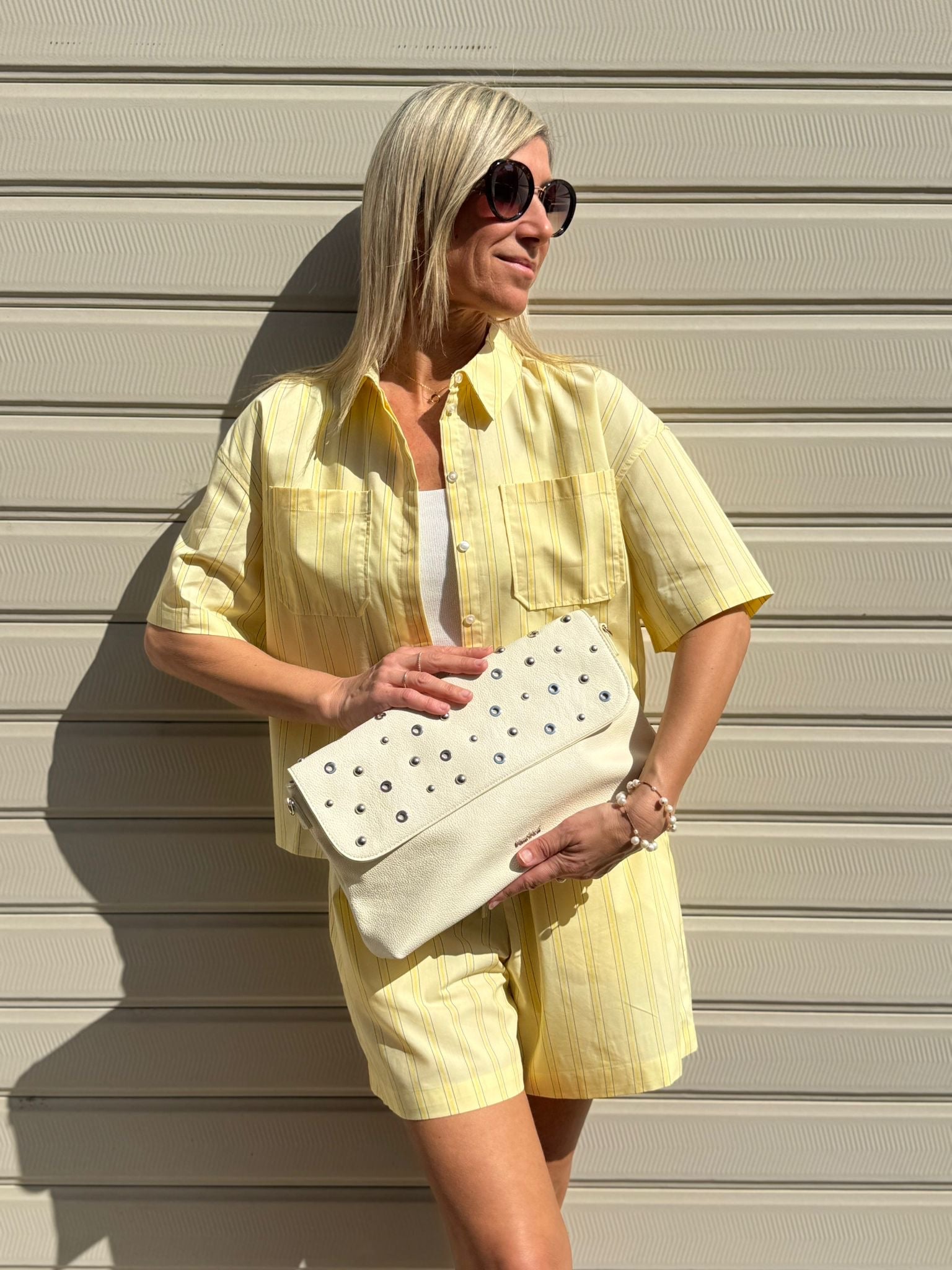 Borsa busta borchie Mimì