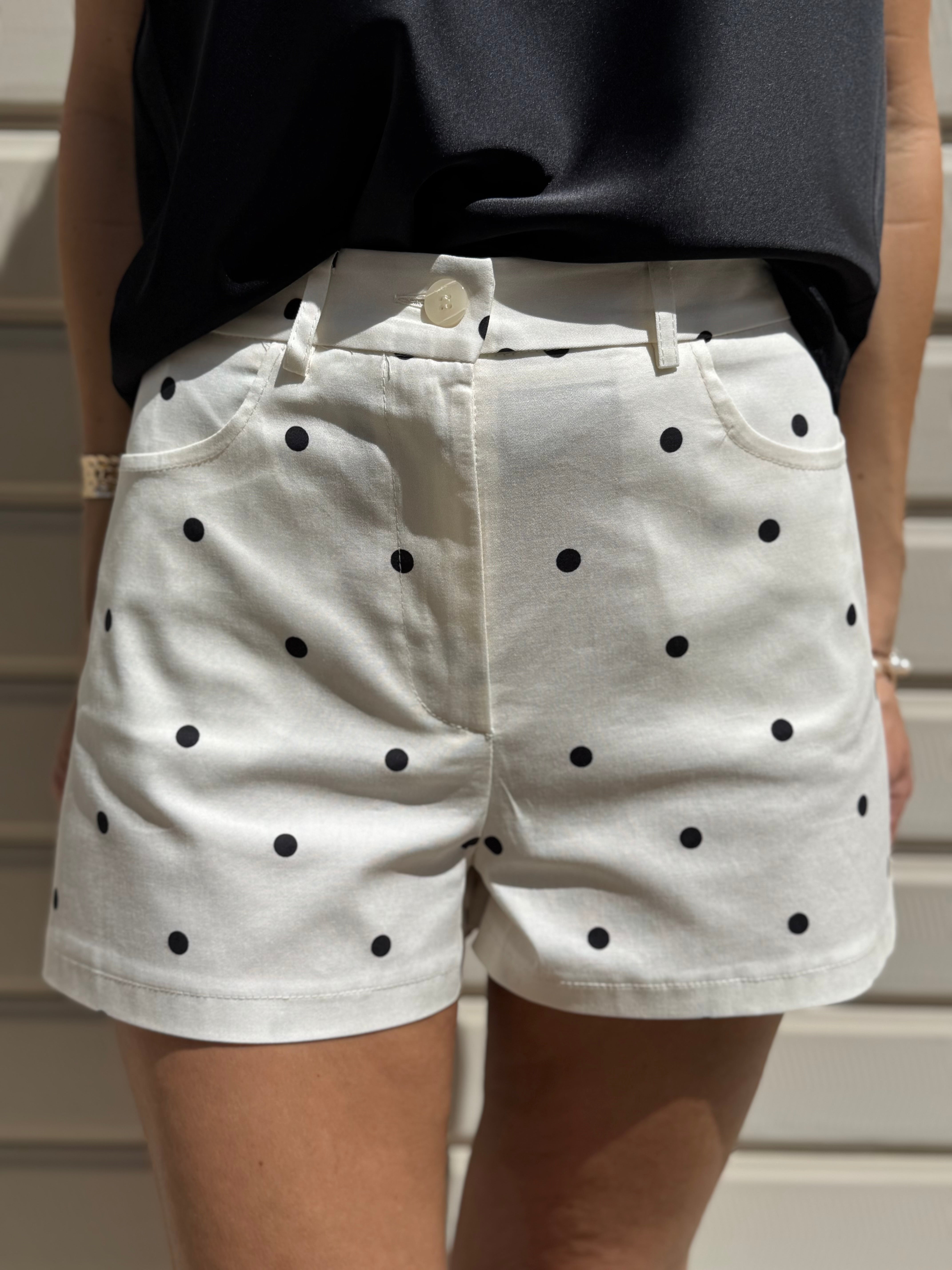 Shorts pois Imperial