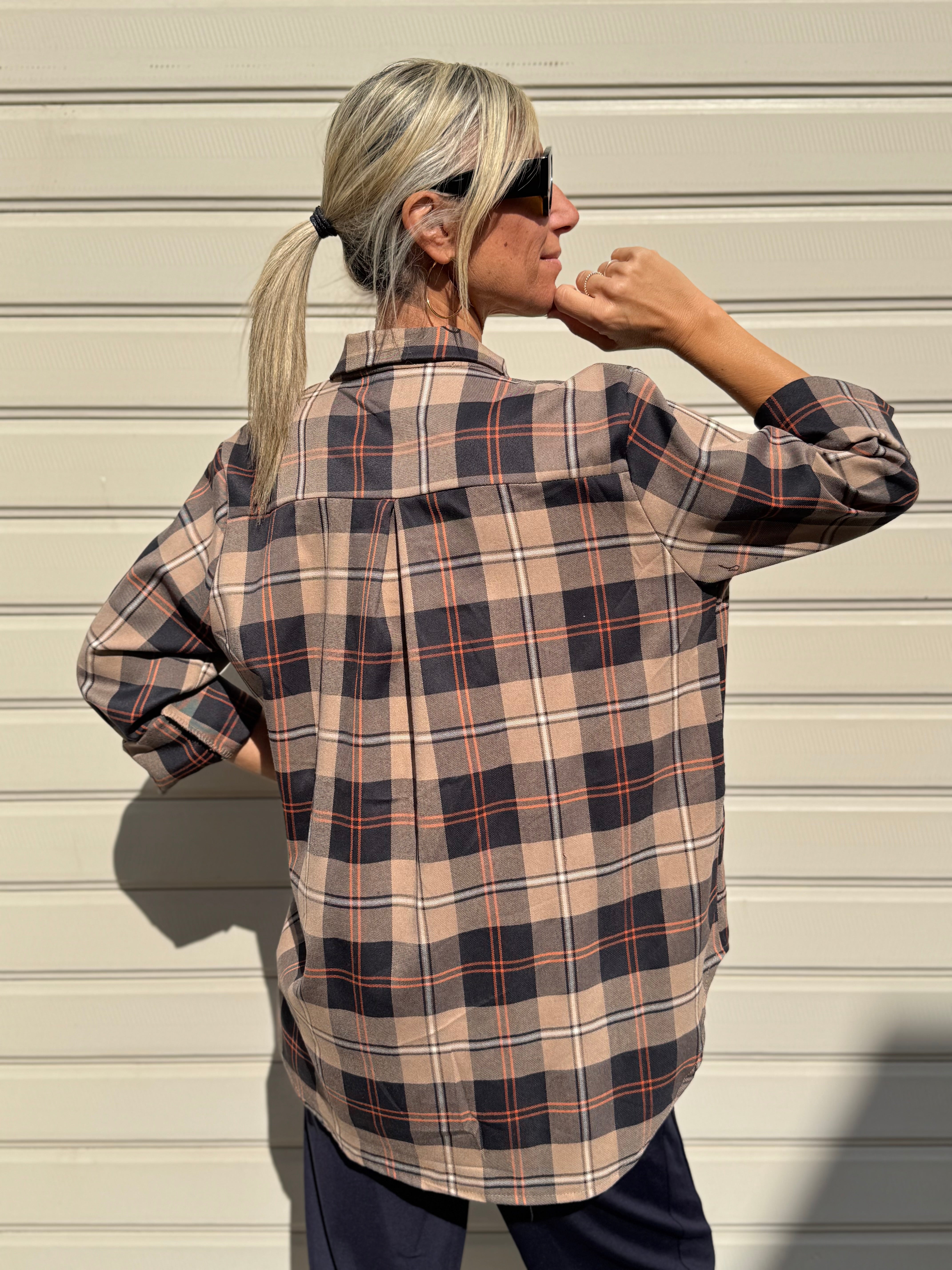 Camicia check Delia
