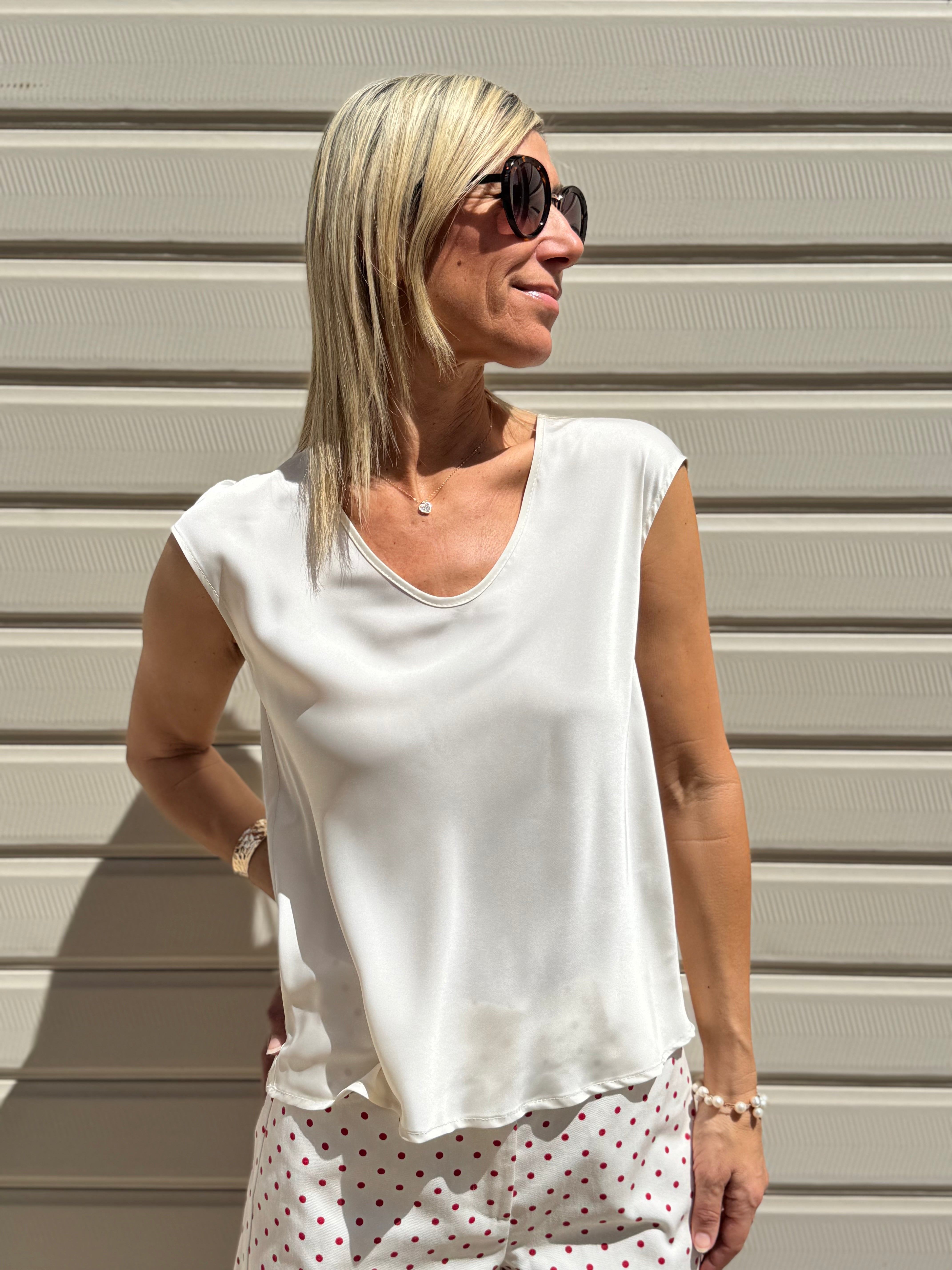 Blusa raso Imperial