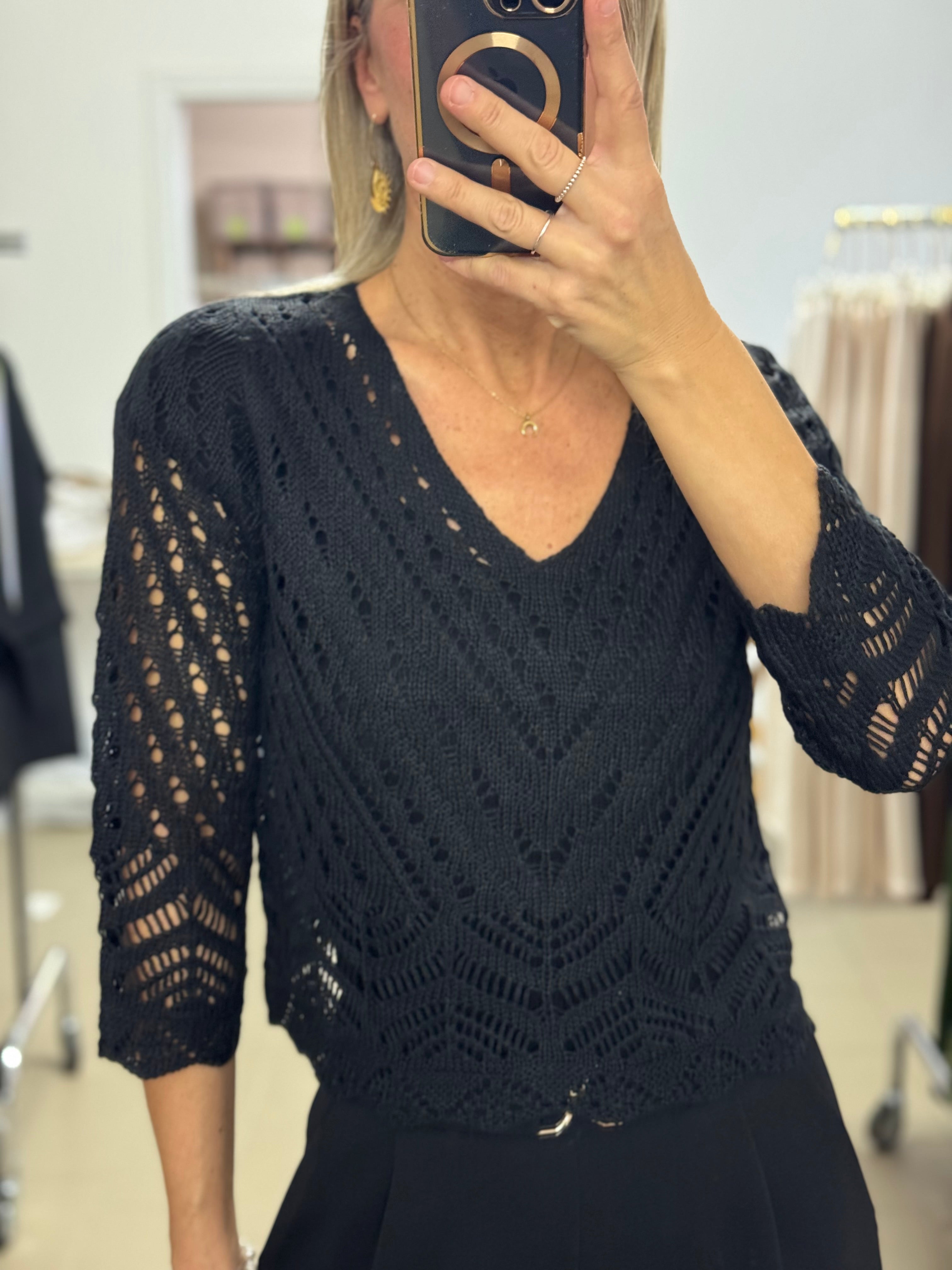 Maglia v traforata jdy