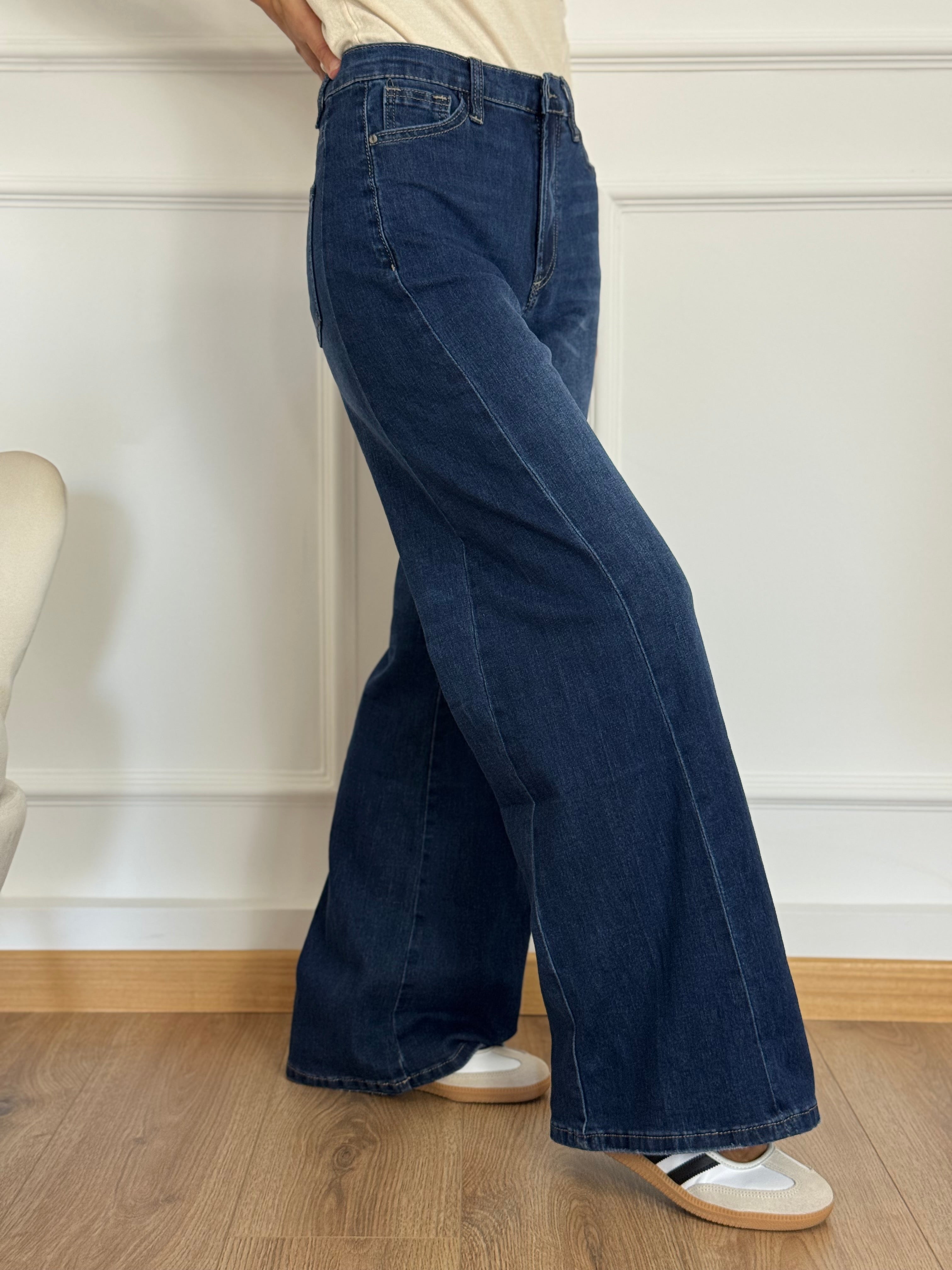 Jeans palazzo banda adora