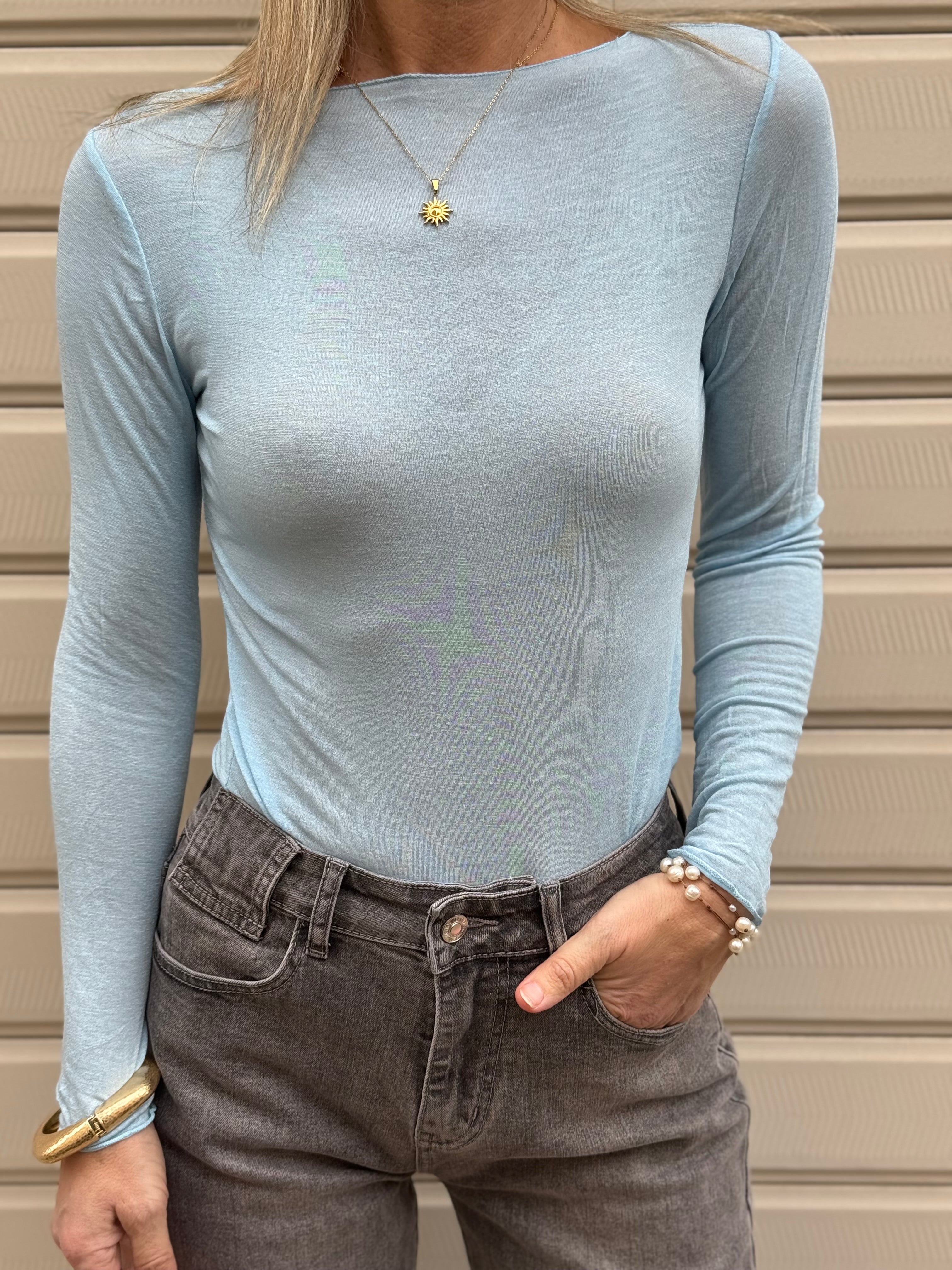 Scollo barca cashmere Adora