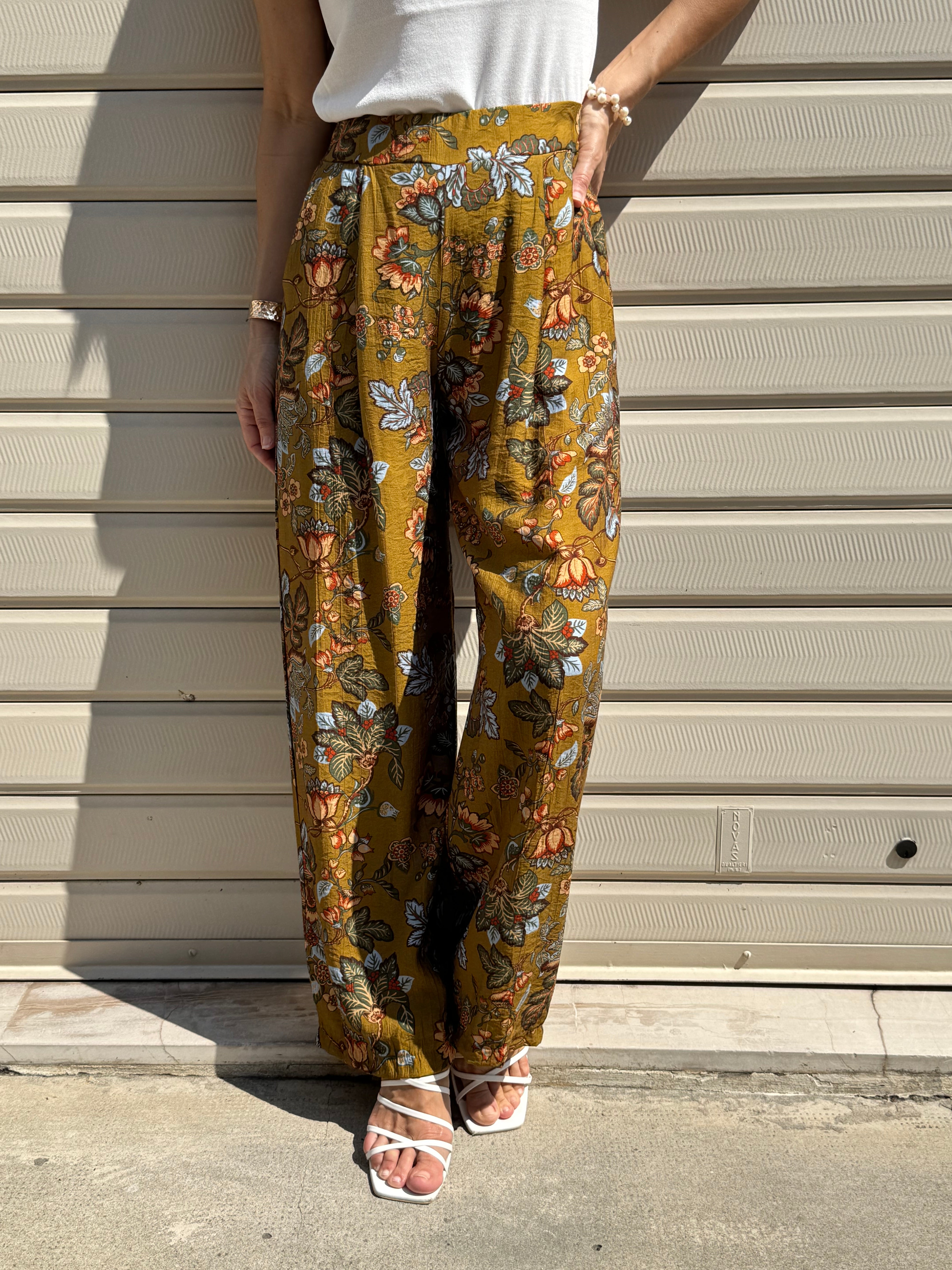 Pantalone fantasia viscosa adora