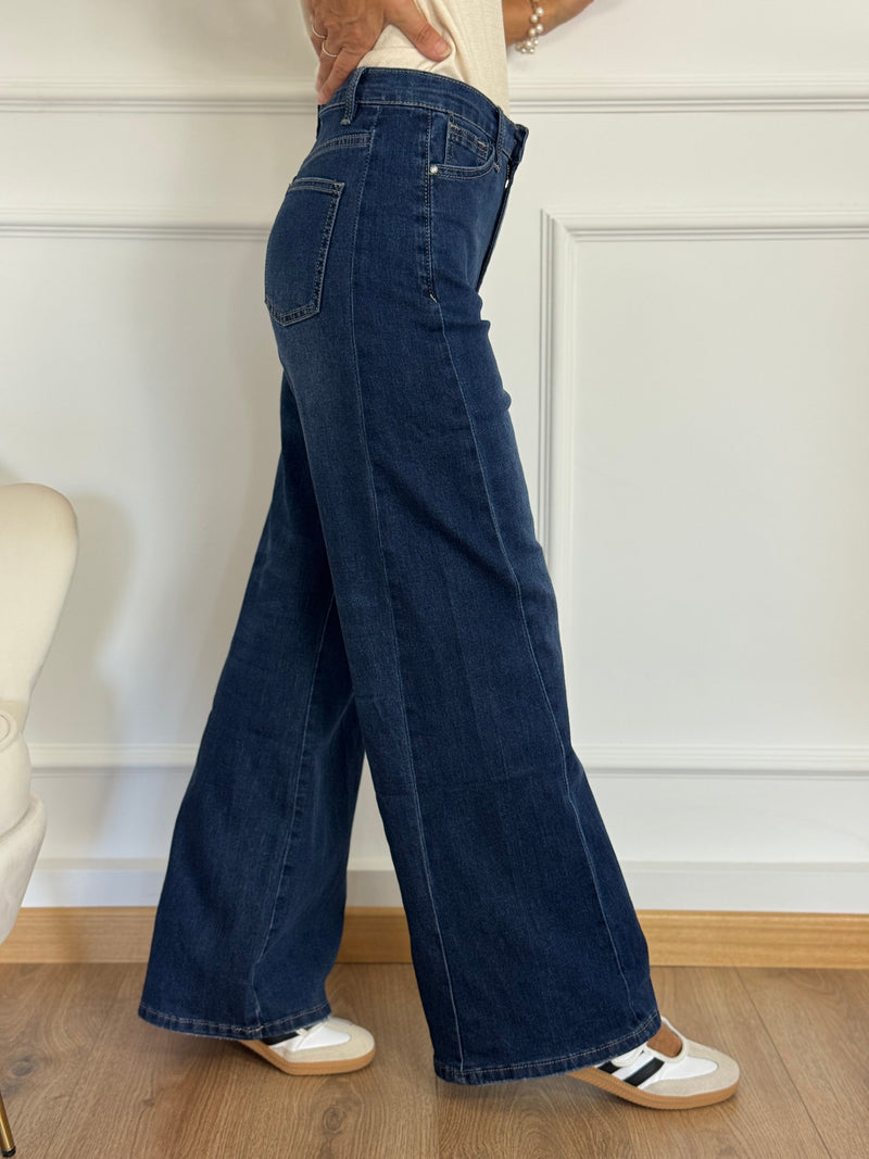 Jeans palazzo banda adora